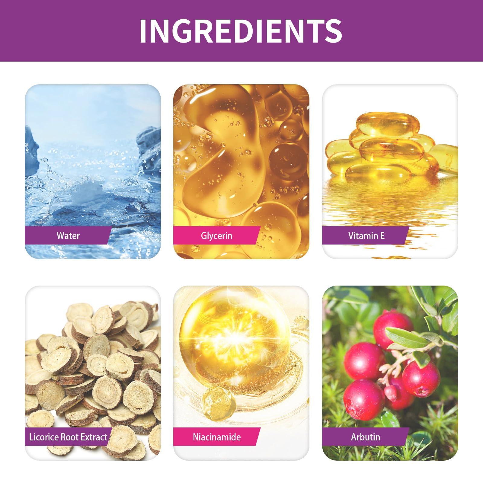 Generic Generic Skin Whitening Cream Dark Spot Remover for Intimate Areas and Bikini Area, Vitamin C Serum for Underarm, Neck, Armpit, Elbow, Inner Thigh and Knees, 1.0Fl Oz/30ML