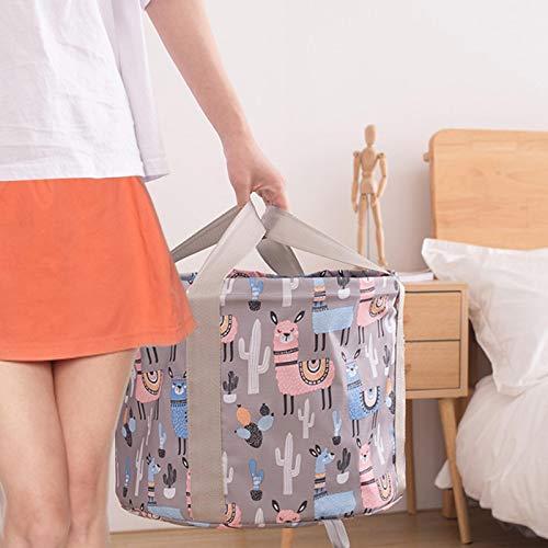 DETTELIN DETTELIN High Capacity Collapsible Foot Bath Basin,Portable Multi-use Foot Bath Tubs for Foot Spa Soaking Feet, Foot Bath Bag Travel Outdoor Camping(21L Grey Navy Blue)