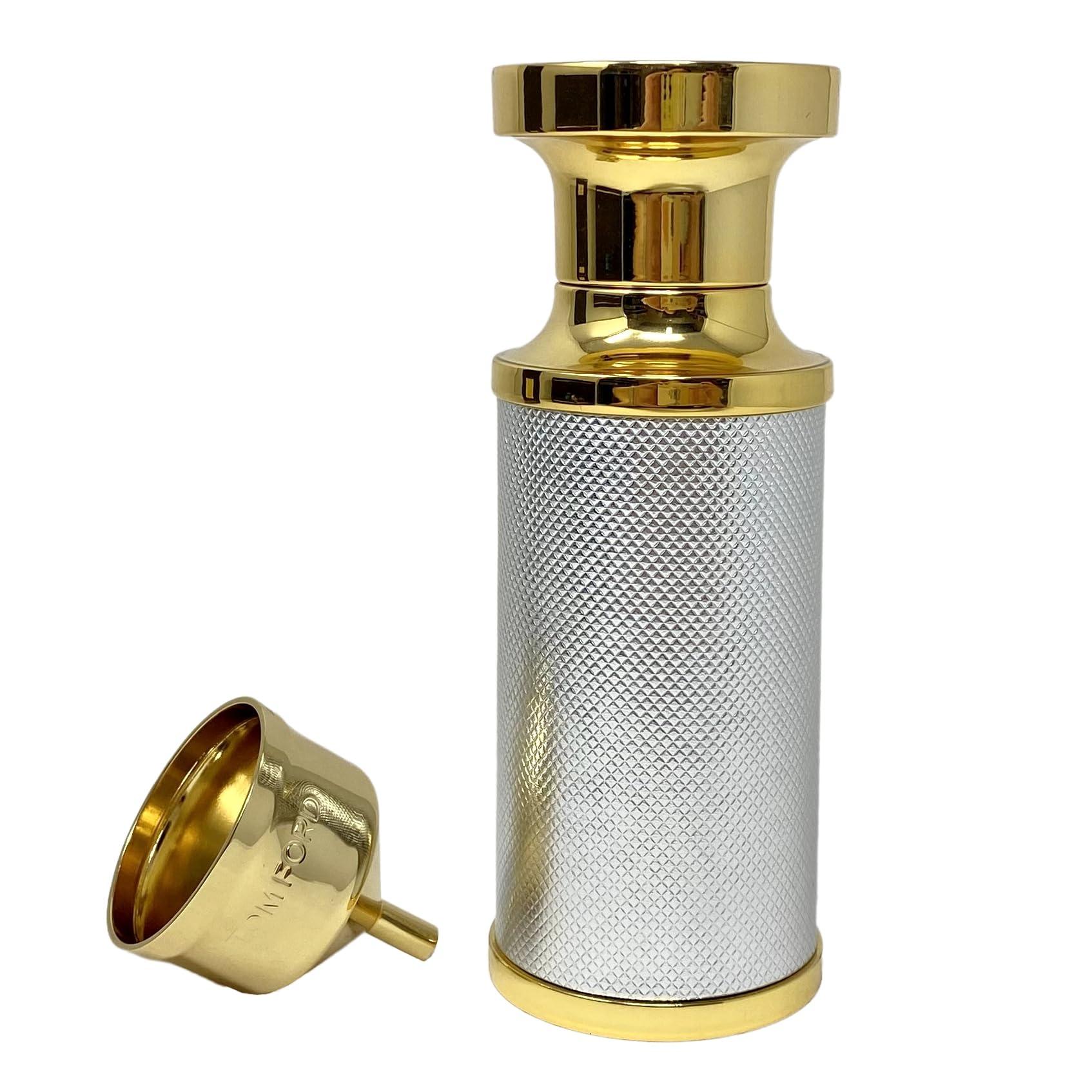 Tom Ford Tom Ford Private Blend Silver Refillable Atomizer + Funnel - LIQUID NOT INCLUDED