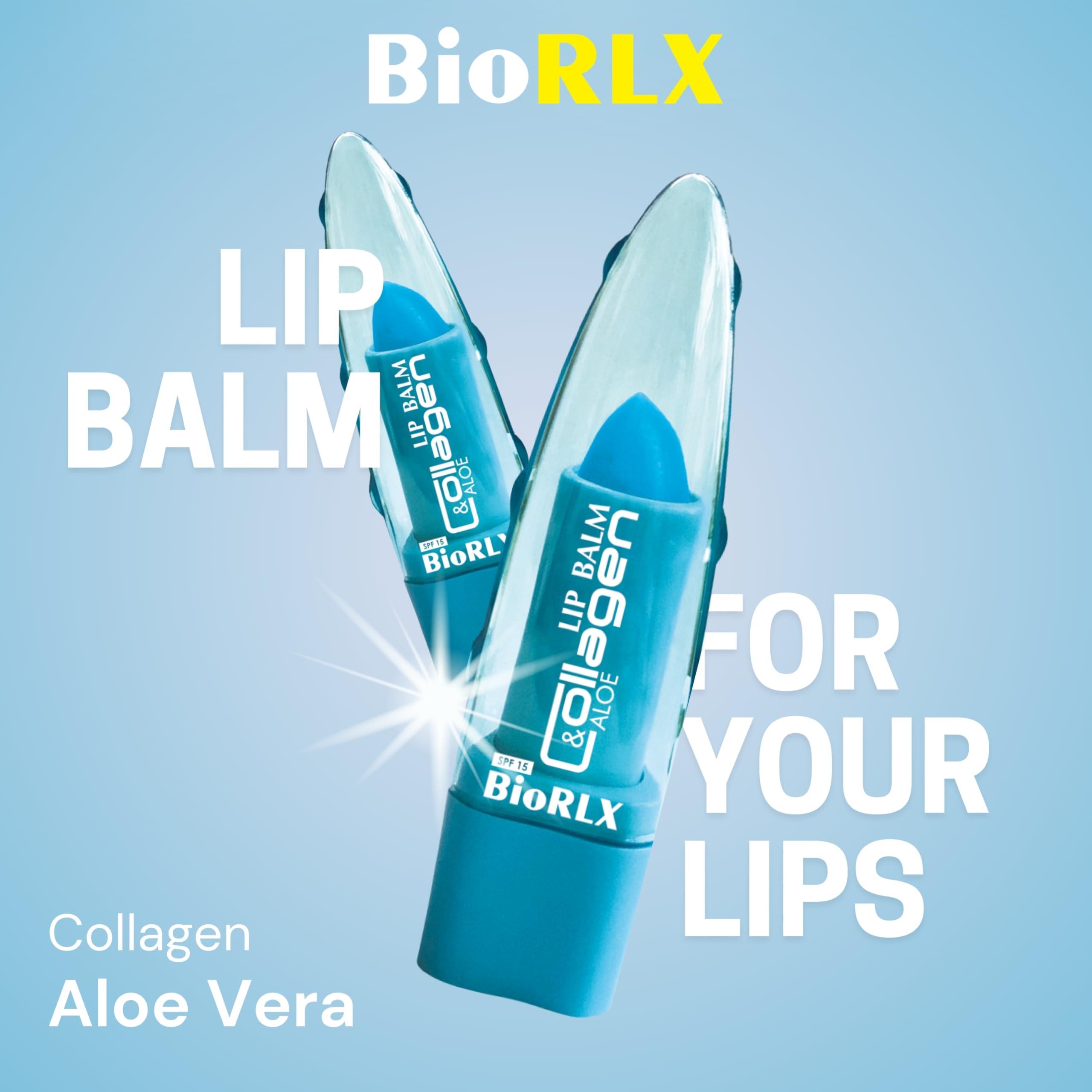 BioRLX BioRLX Collagen with Aloe Vera Lip Balm (Twelve Lip Balms)
