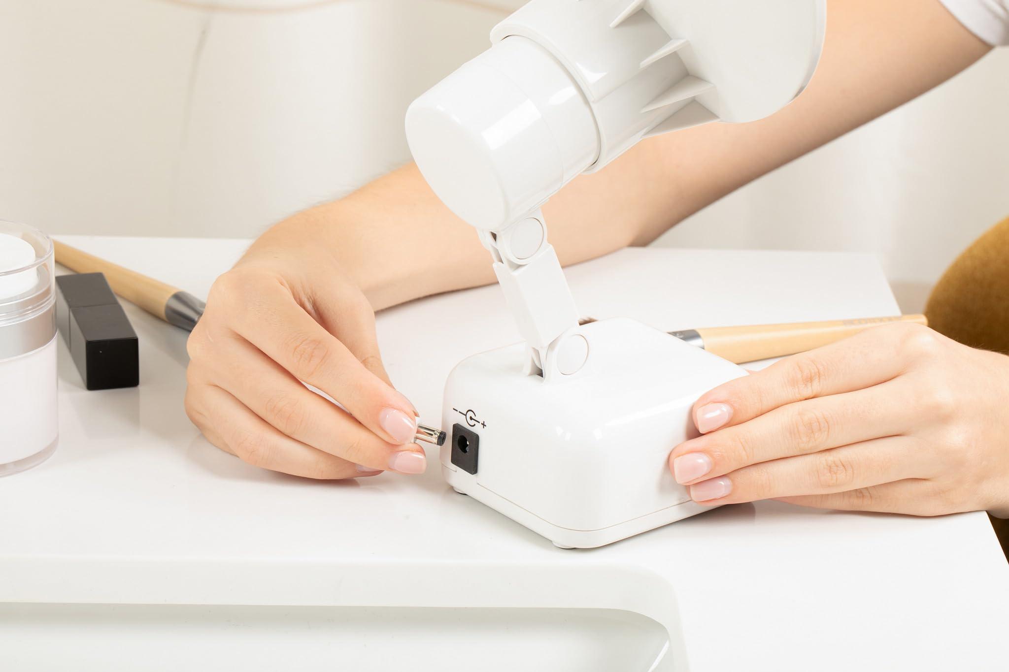 Floxite Floxite 15X Supervision Magnifying Mirror Light, Dove White