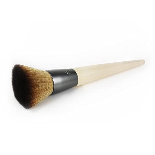 EcoTools EcoTools Custom Coverage Buffing Brush - Soft Custom Cut Bristles Recycled Aluminum Ferrules; For Use with Cream or Powder Foundation Blush and Bronzer