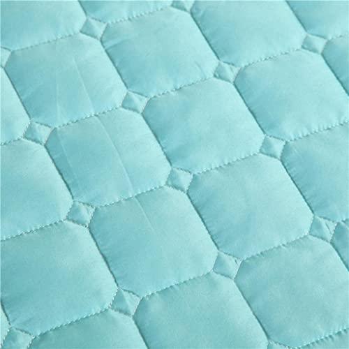 Tongina Tongina Massage Hotel Table Bed Skirt Valance Sheet with Breath Hole Pillow Case Stool Cover for Beauty Salon, Blue