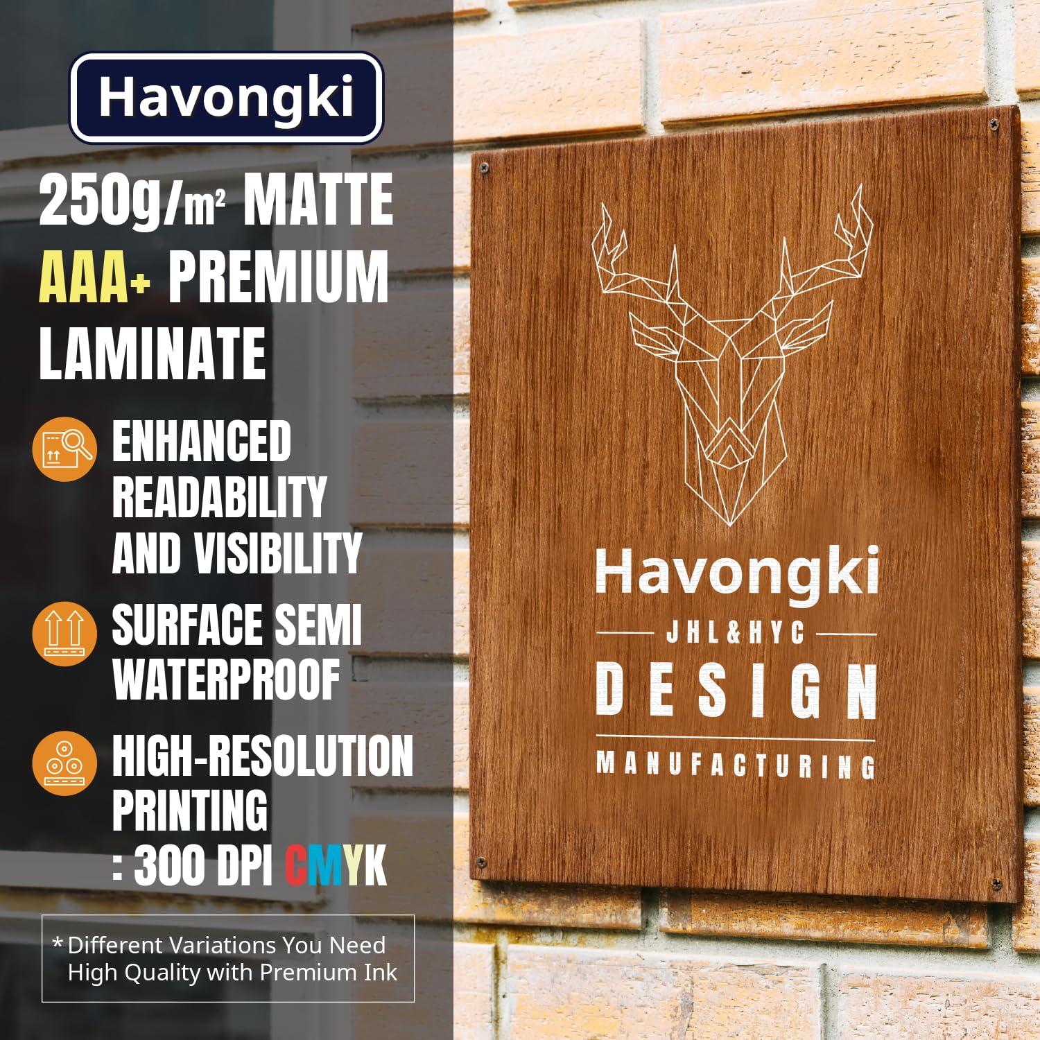 Havongki Havongki - 500 pack - 2 x 3.5\" Premium Waxing Aftercare Instructions Cards PMU Care Supplies for Professional Esthetician - WA03A500_N