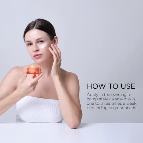 IOMA Ioma Paris - ENERGIZE Vitality Sleeping Mask - Moisturizing and Oxygenating Face Mask Treatment for Overnight Glow, (50g)