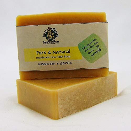 Silly Goats Soap Company Pure & Natural (unscented)- Handmade Goats Milk Soap