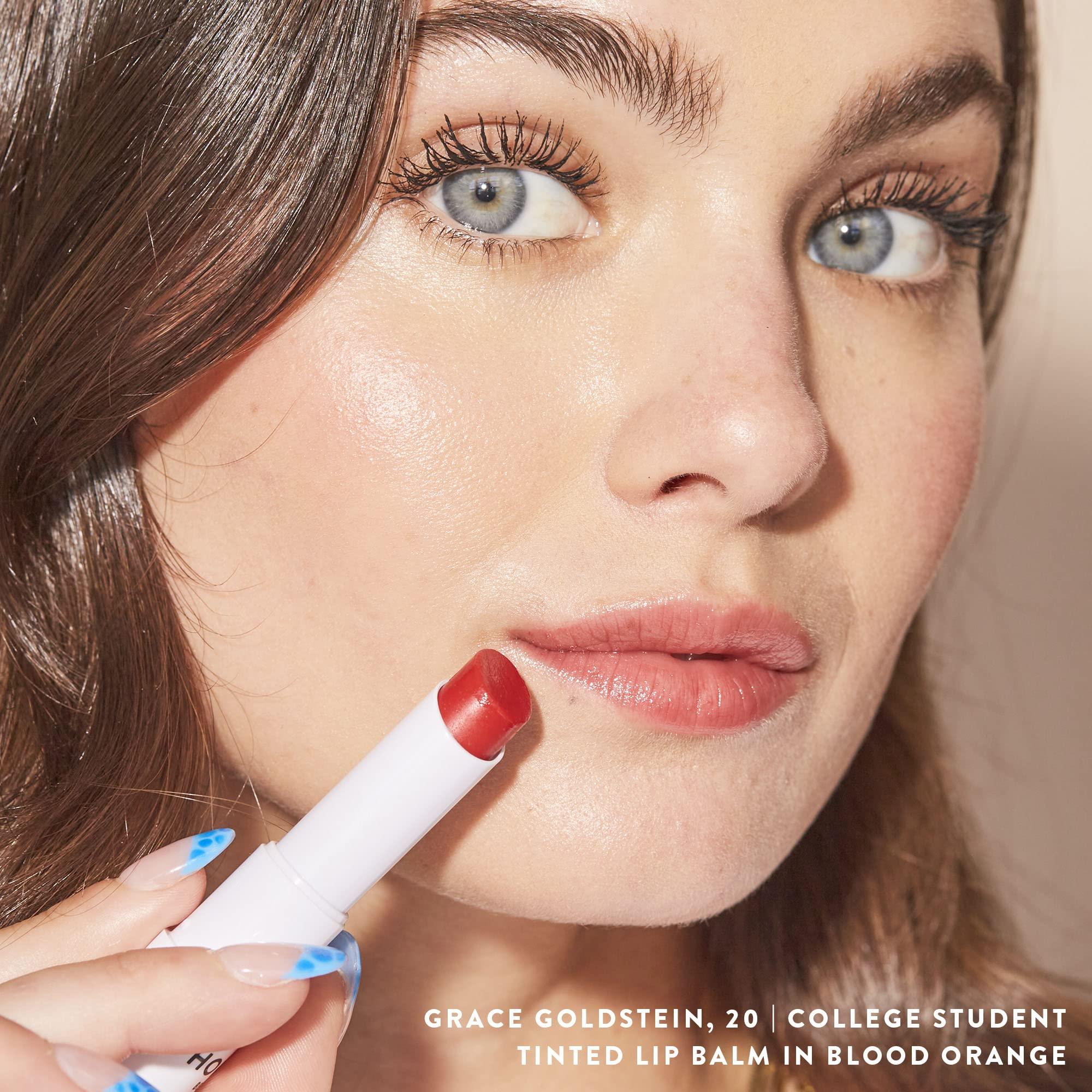 Honest Beauty Honest Beauty Tinted Lip Balm with White Nectarine & Plum Drop Shades | Antioxidant-rich Acai Extracts + Avocado Oil | Vegan