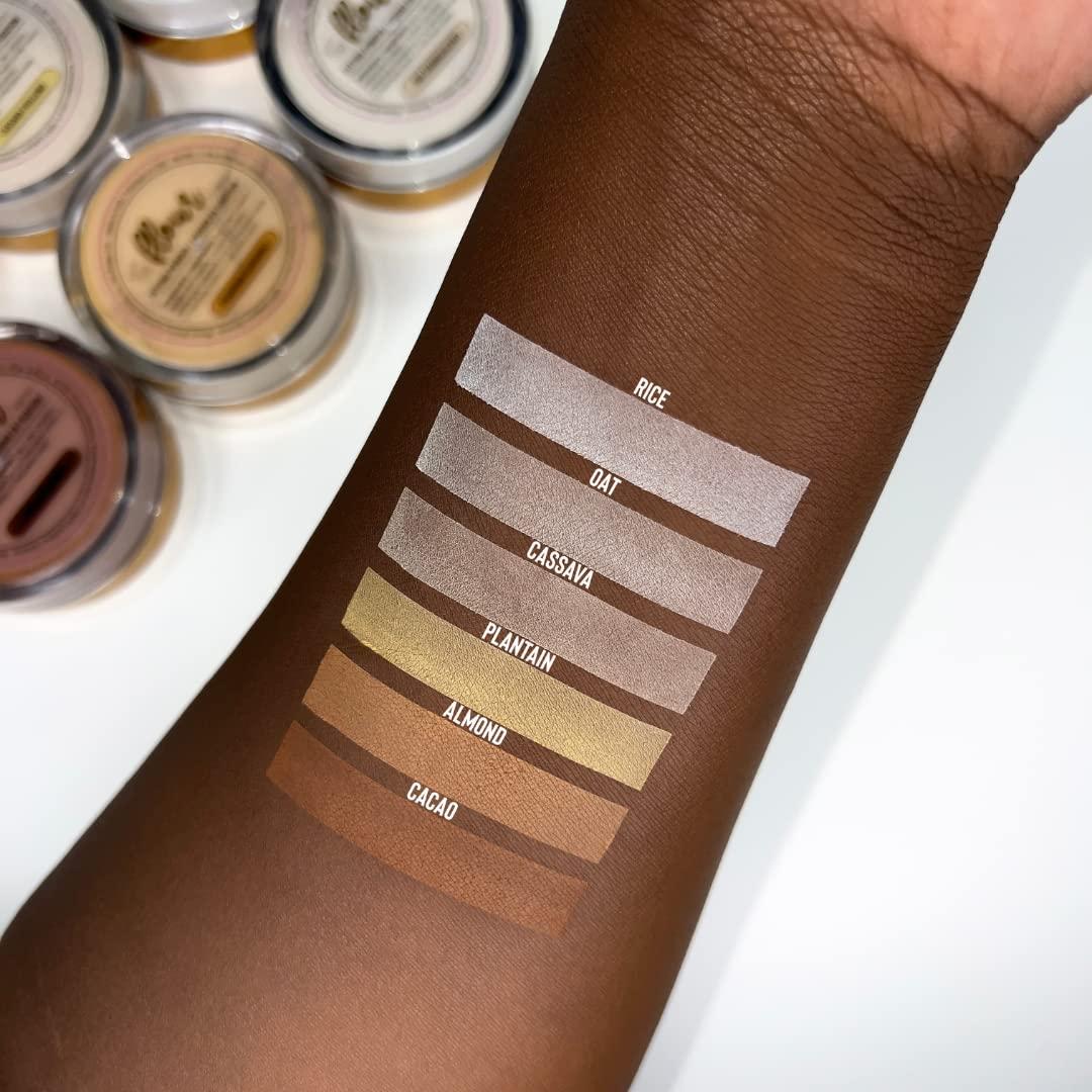 Beauty Bakerie Beauty Bakerie Flour Setting Powder for Foundation, Loose Face Powder Makeup, Perfect for Oily Skin, Long-Lasting Matte Finish, Ideal for Baking and Blurring, 0.5oz, Cacao (Brown)