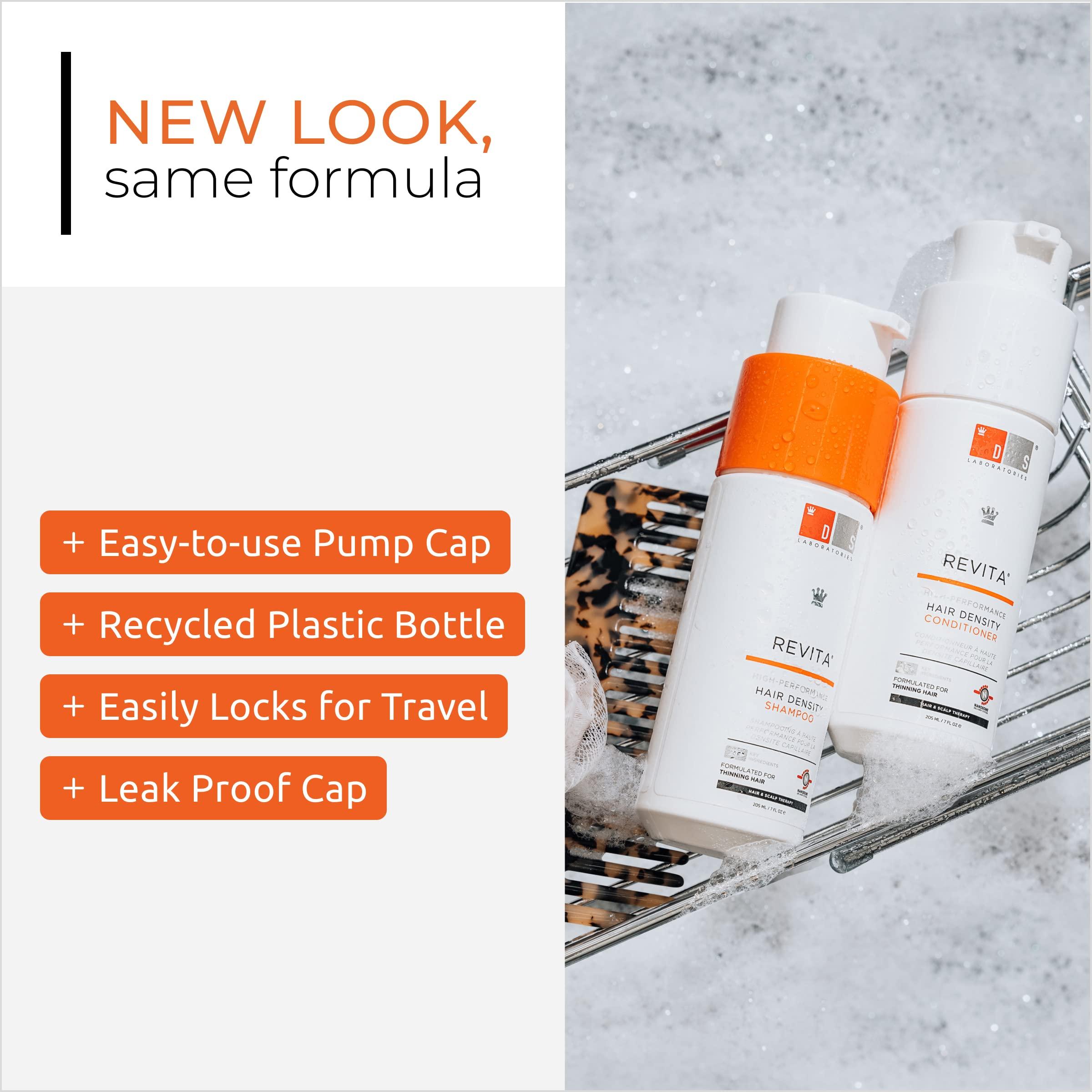 DS LABORATORIES DS Laboratories Revita Shampoo and Conditioner Set & Revita Tablets, Hair Thickening Shampoo and Conditioner & Hair Vitamins for Thicker Hair Growth, Hair Care