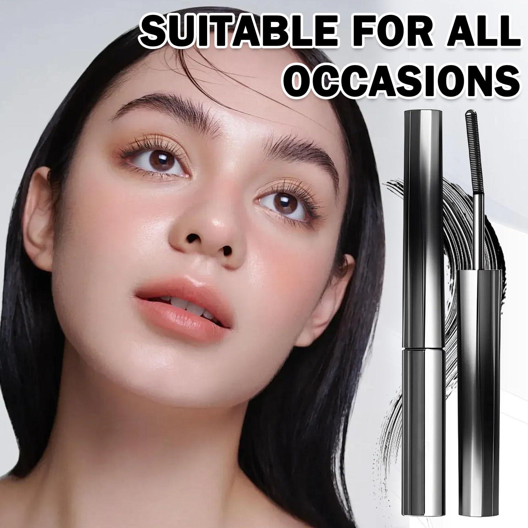 AWCCXMYM AWCCXMYM Metal Rod Mascara Iron Wand Mascara Waterproof Long Lasting No Flaking No Clumping Metal Mascara Wand for 3D Curling Eyelash Stronger False Lash Effect Vegan & Cruelty Free #Natural Balck