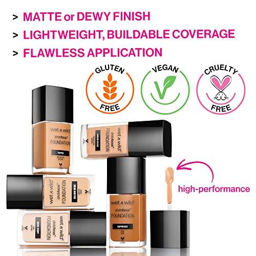 wet n wild Wet n Wild Photo Focus Dewy Liquid Foundation Makeup, Soft Ivory