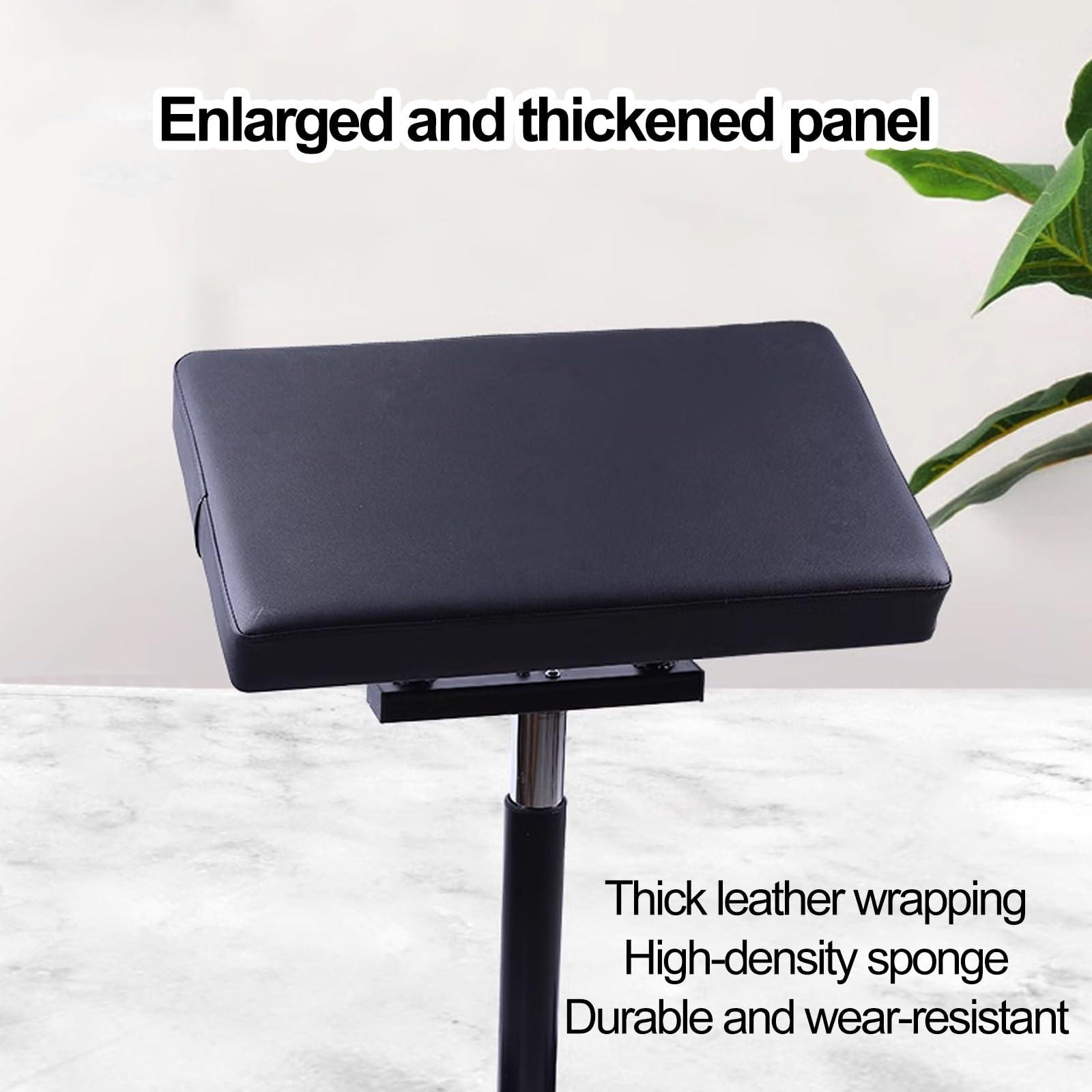 TRUNXUCL TRUNXUCL Hydraulic Tattoo Arm Rest Stand, Adjustable Height Tattoo Armrest Stand with Thickened Soft Pad, Tattoo Supplies for Tattoo Studios, Artists, Salons