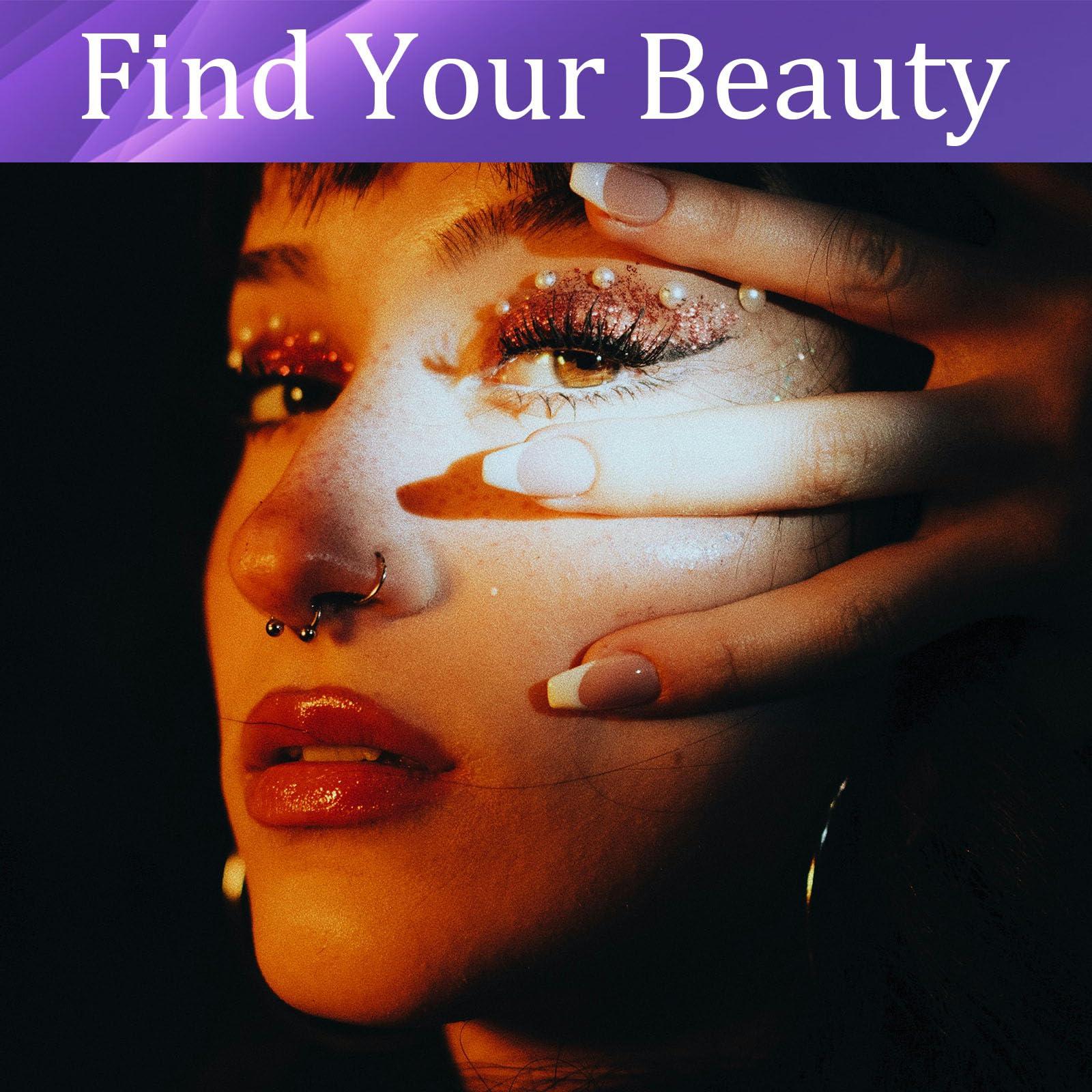 Usiriy 20PCS Piercing Clamps - Usiriy Disposable Piercing Needle Slot Forceps Clamp Clip Ear Nose Lip Navel Piercing for Piercing Supplies (Round)