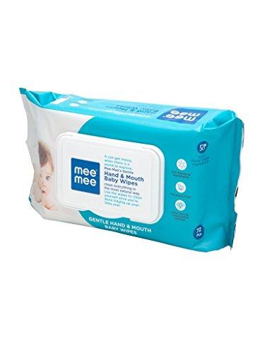 Mee Mee Mee Mee Safe Food Grade Wet Wipes For Clean Your Baby Mouth And Hands (Pack Of 1)
