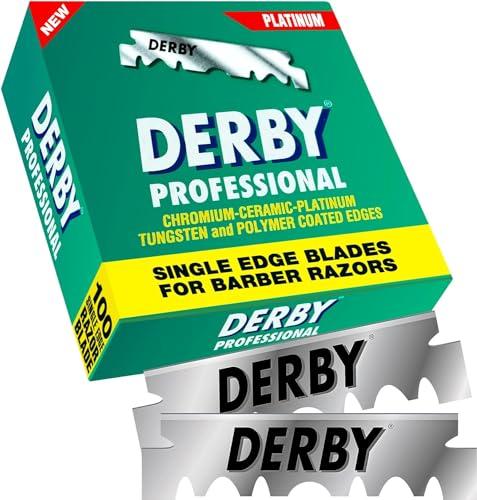 Derby Derby Professional Single Edge Razor Blades, 100 Count