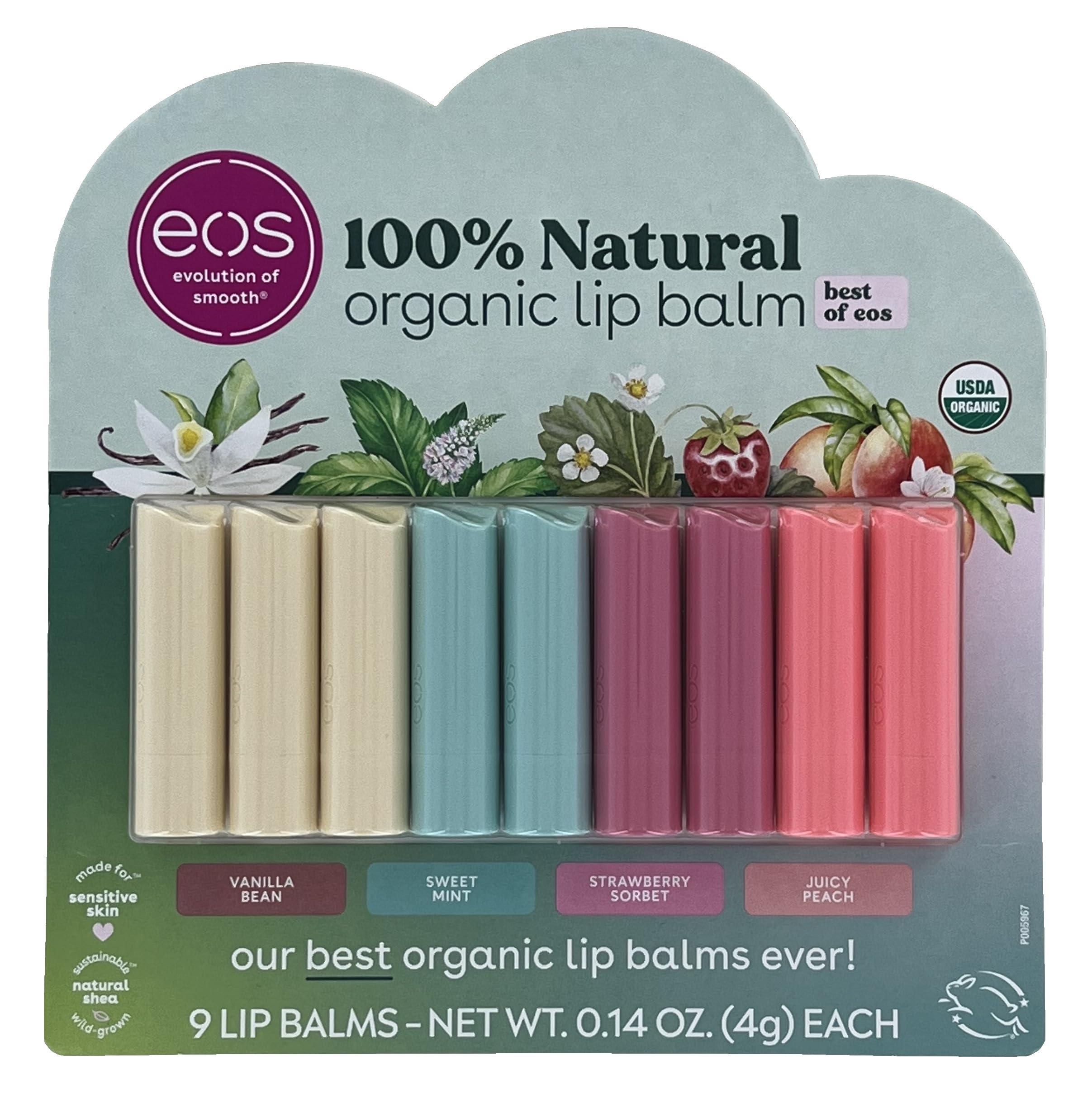 Deifyman eos Best of eos Lip Balm, 9 Sticks