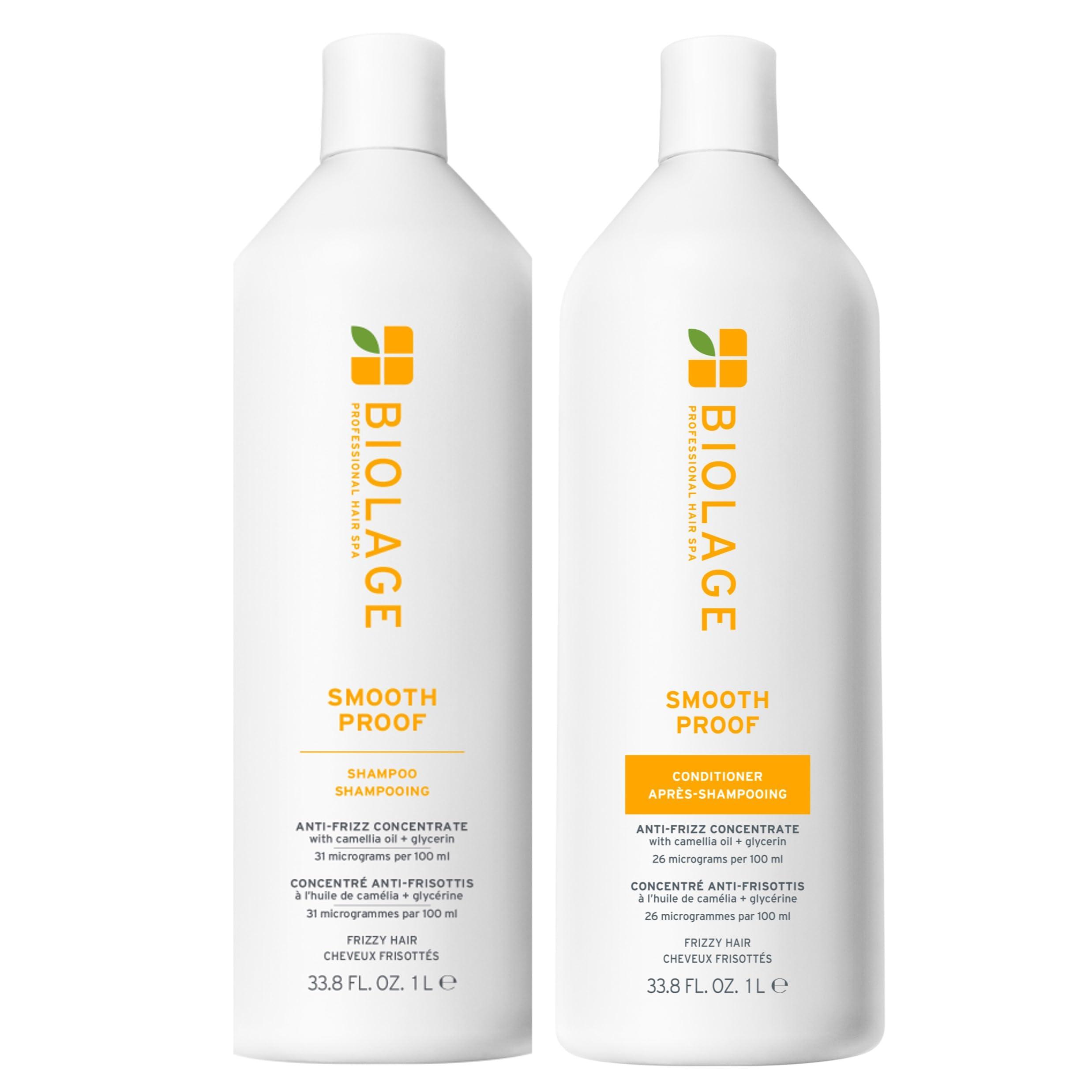 Biolage BIOLAGE Smooth Proof Shampoo | Cleanses, Smooths & Controls Frizz | Paraben-Free | For Frizzy Hair