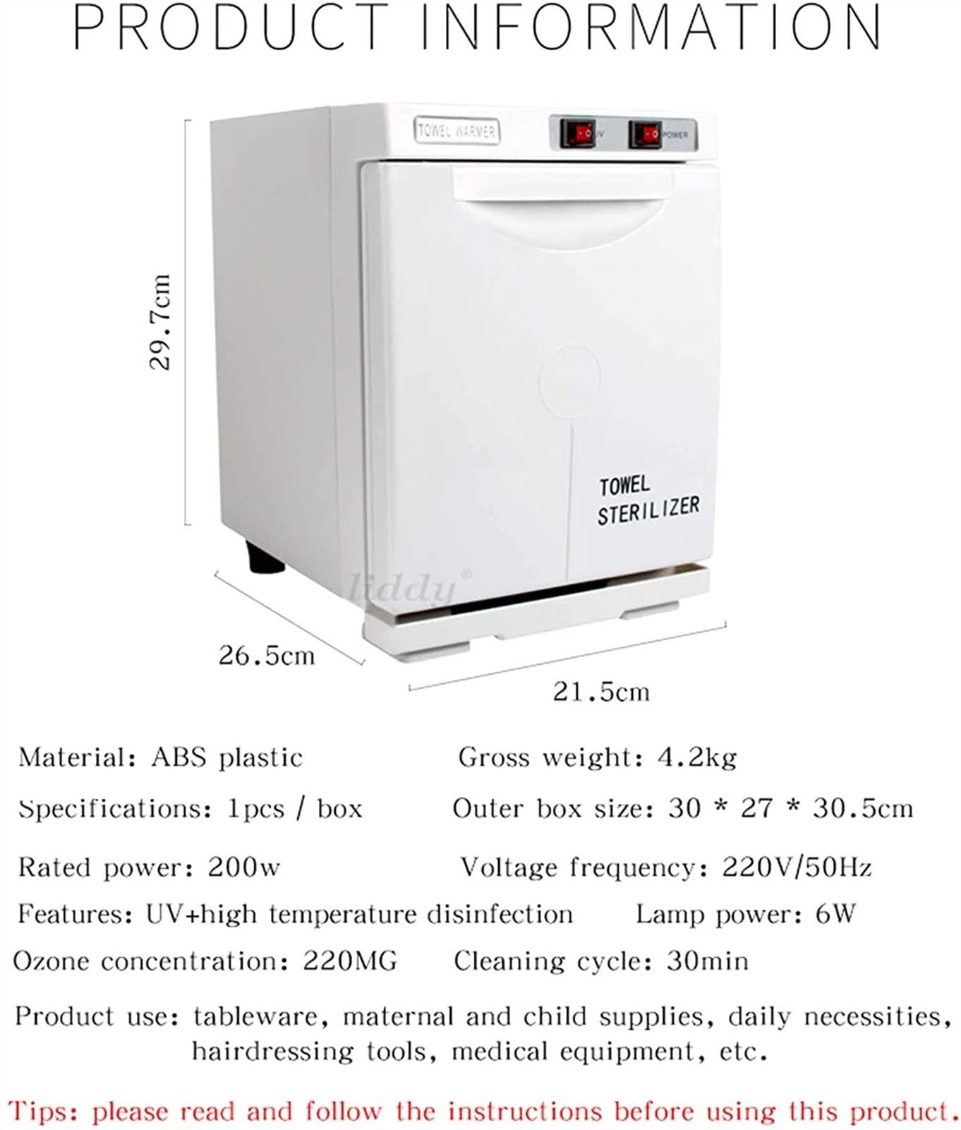 TAIYHGYF TAIYHGYF Hot Heat Towel Warmer for Facials Bathroom Cabinet 5L for Spa Hair Beauty Salon Barber Equipment Scissor Health Steamer