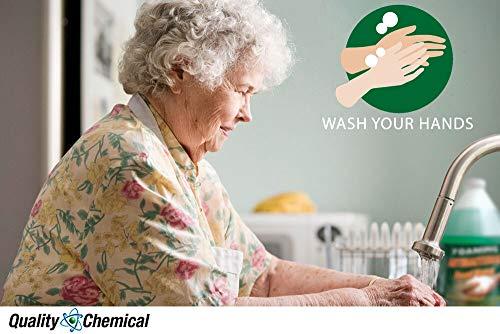 Quality Chemical Quality Chemical Antibacterial Liquid Foaming Hand Soap Refill - Antibacterial Hand Soap Refill, Refill Soap for Handwashing and Sanitizing 128 oz (Pack of 4)