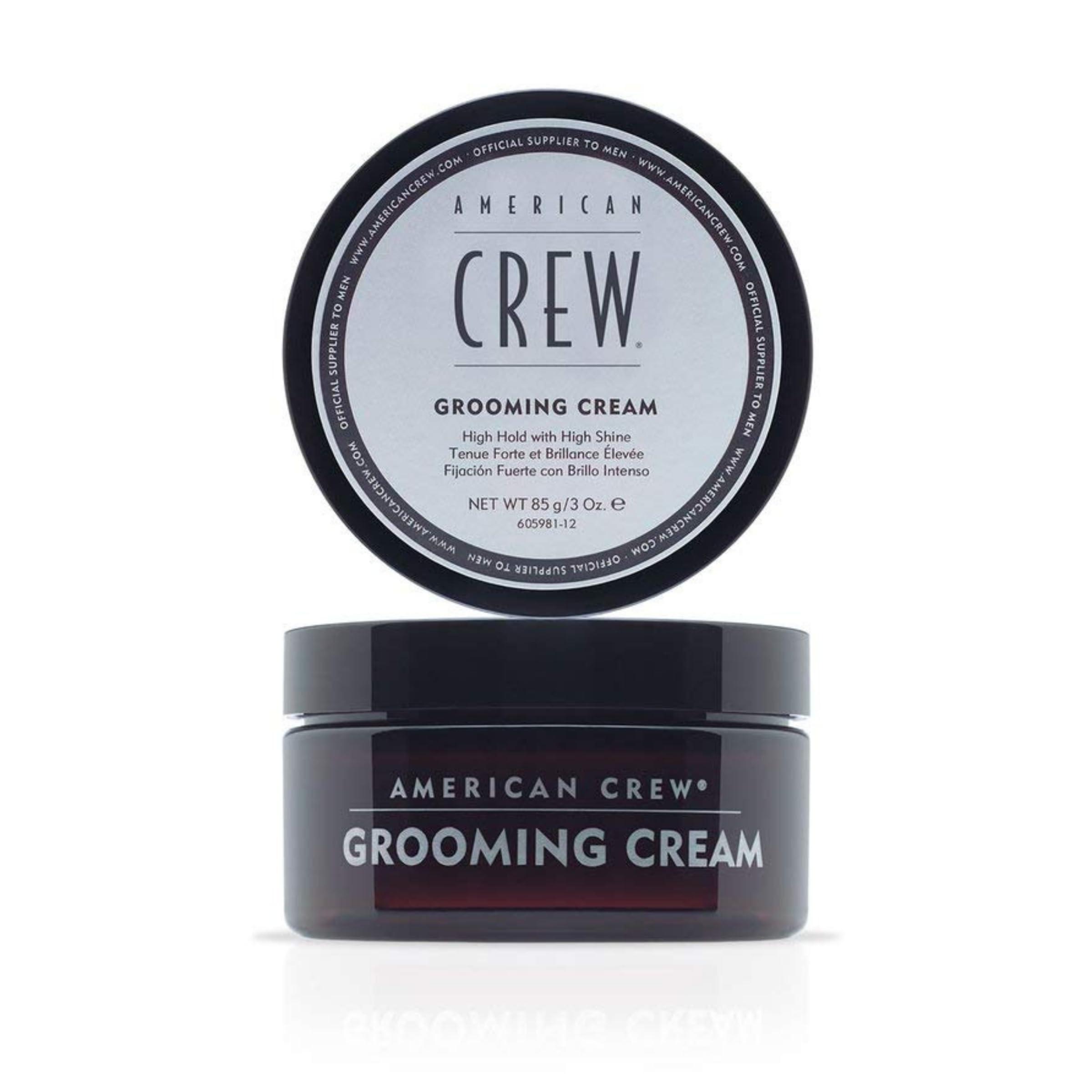 AMERICAN CREW American Crew Men\'s Grooming Cream (OLD VERSION), Like Hair Gel with High Hold with High Shine, 3 Oz (Pack of 1)
