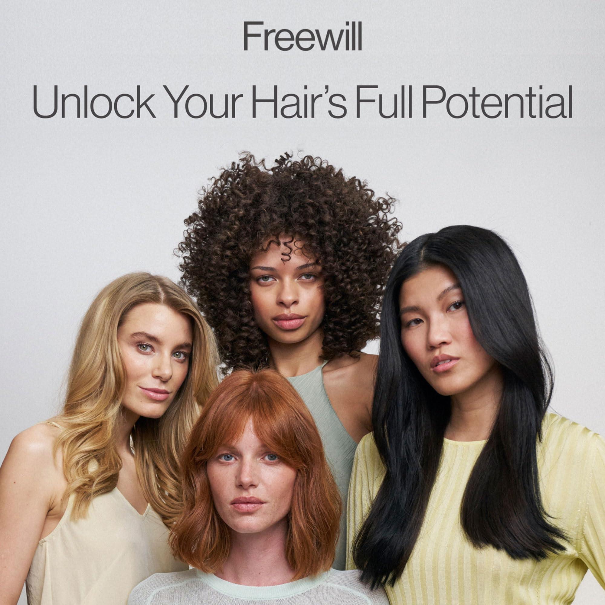 Freewill Freewill Frizz Smoothing Hair Conditioner, Helps with Frizz Control, Shine and Hydration, Tames Frizzy Hair and Flyaways, 8.5 oz