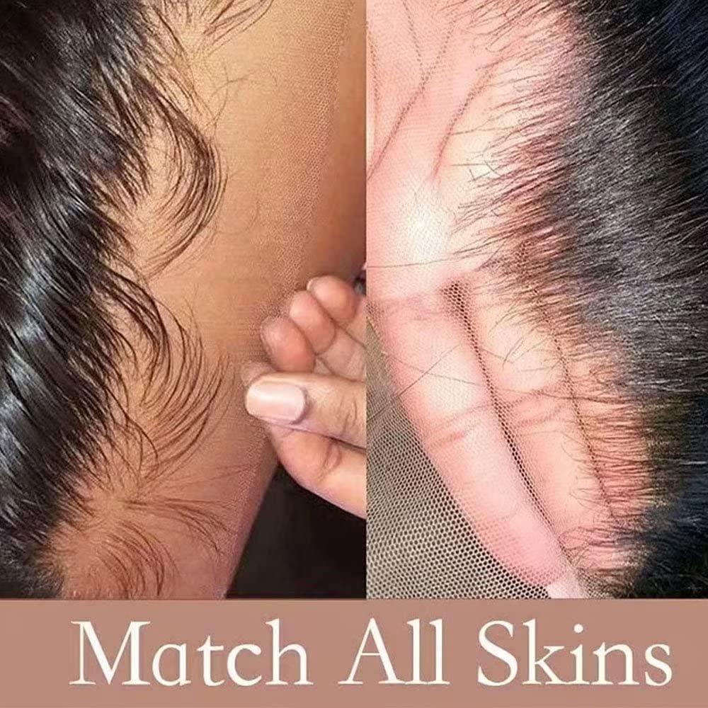 Imeya 13x6 HD Deep Part Chocolate Brown Losse Wave Lace Front Wigs Short Bob Brazilian Loose Deep Wave Virgin Invisible Lace Front Human Hair Wigs Pre Plucked With Baby Hair For Women (14 inch, Loose Wave)