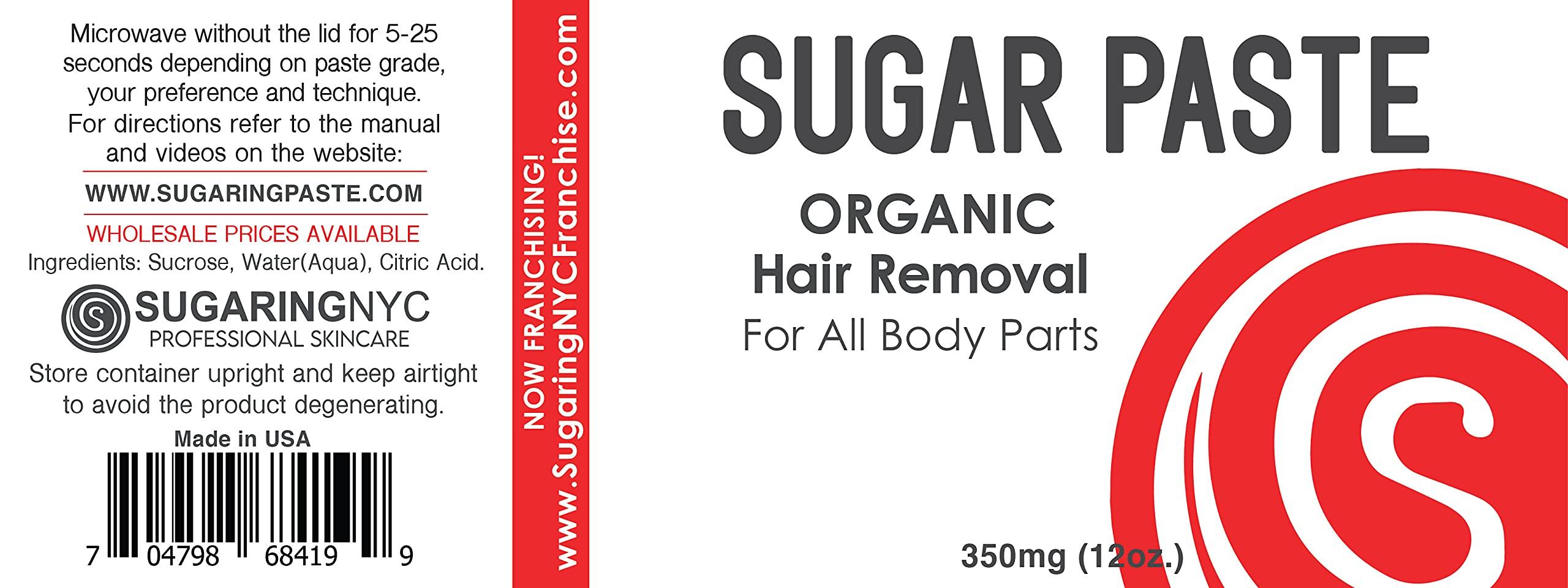 Sugaring NYC Sugaring Paste Standard For All Body Parts - Bikini, Brazilian, Legs , Arms 350mg. 8.8oz