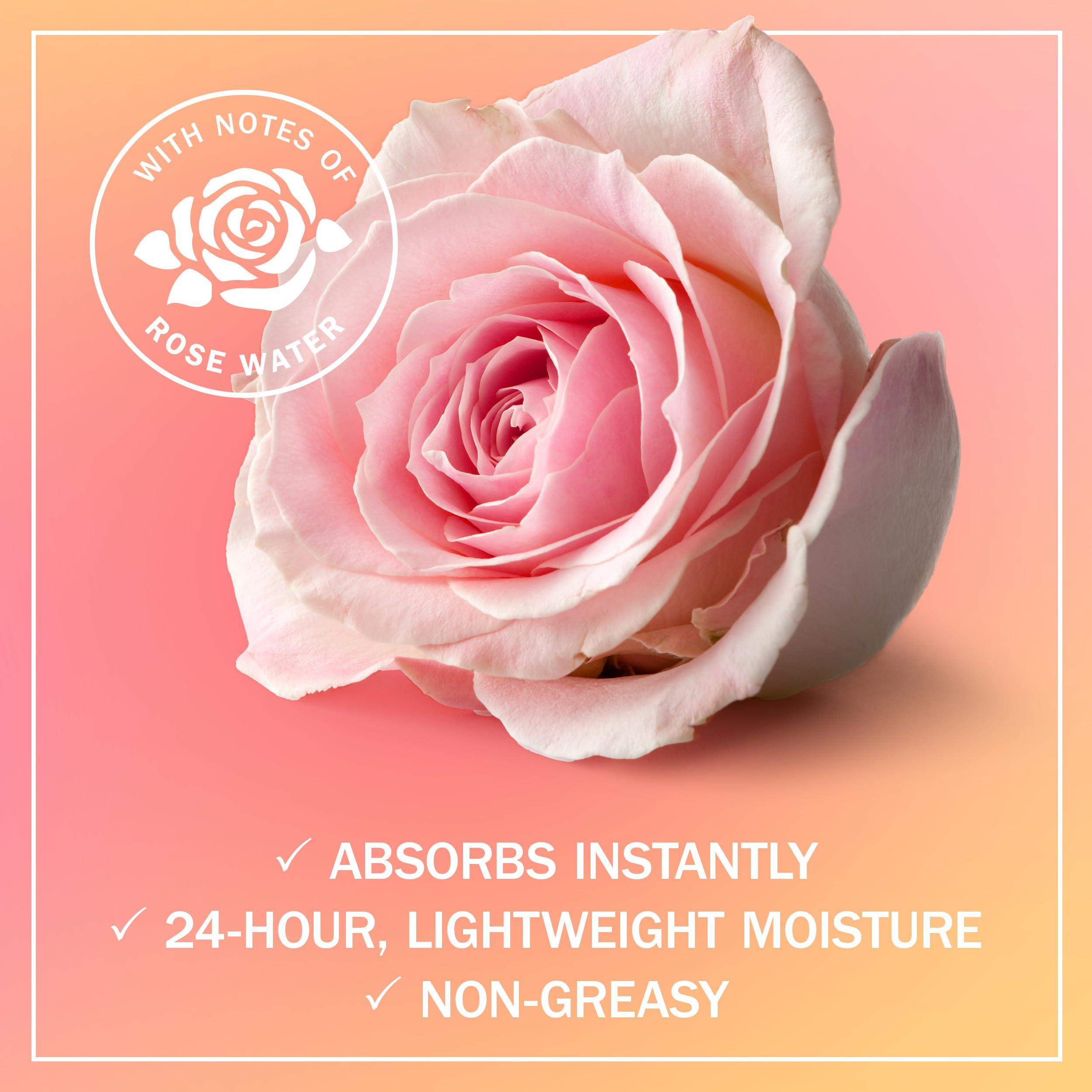 Olay Olay Effortless Glow Hydrating Body Lotion for Women, Restore Skin's Natural Glow, Absorbs Instantly, Notes of Rose Water Scent, 18 fl oz