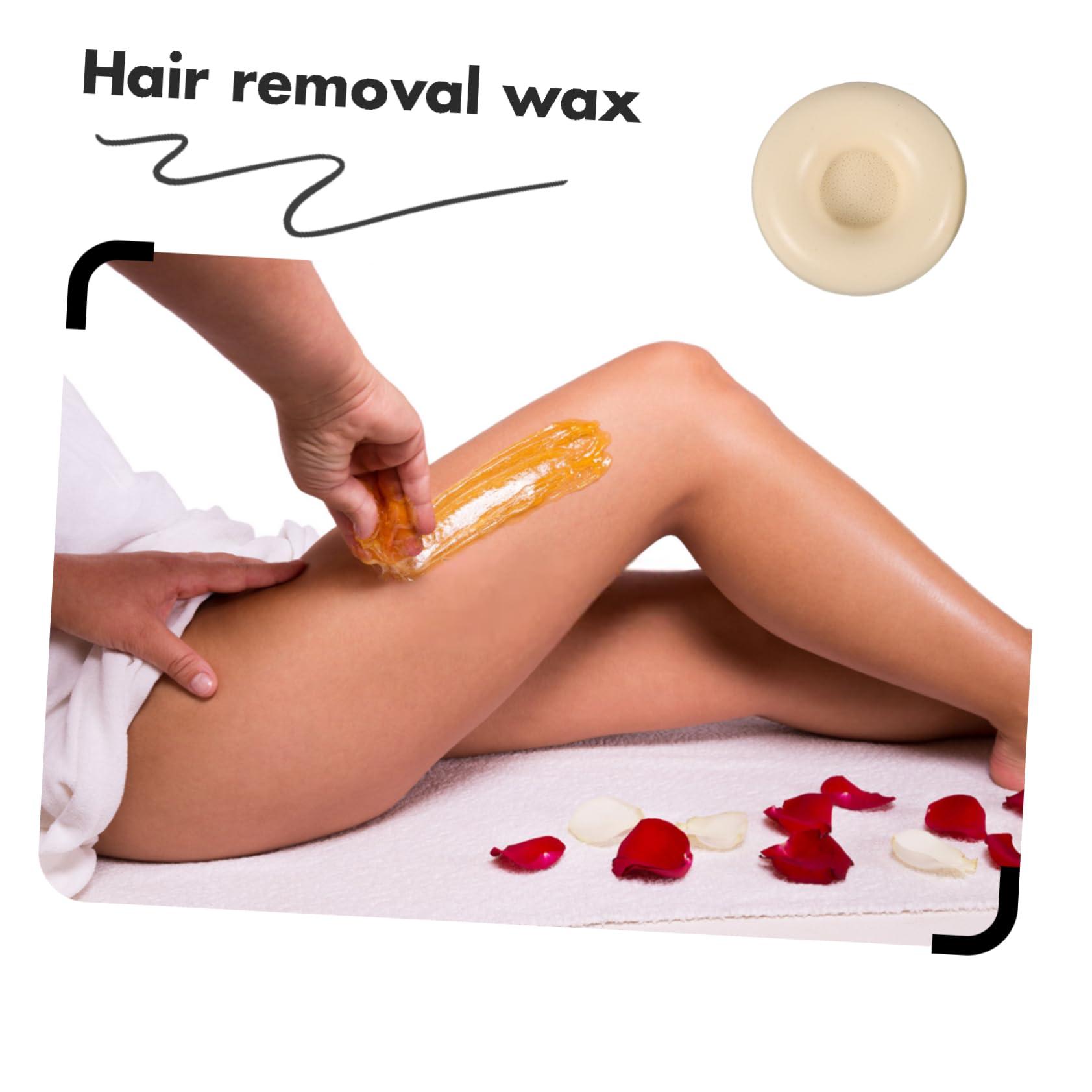 FOMIYES FOMIYES 3sets Wax Cake Hair Removal Cream Painless Wax Beads Body Wax Beads Facial Hard Wax Beans Wax Blocks for Skin Hair Removal Wax Beans Lavender Wax Beads Waxing Blocks White 10pcs*3