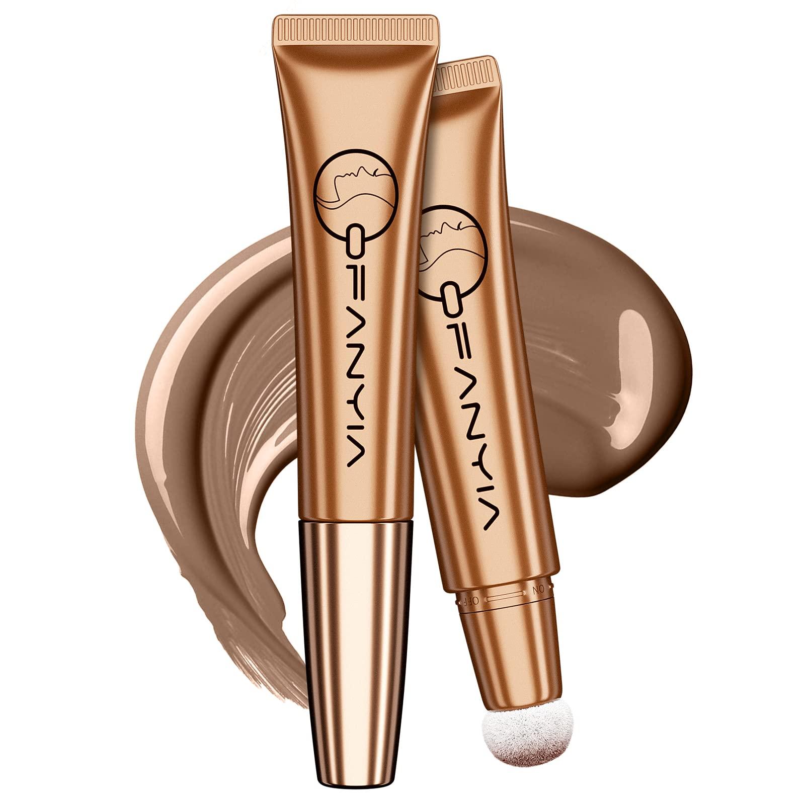 Ardorlove Ofanyia Contour Beauty Wand by Ardorlove, Super Silky Cream Contour Stick, Bronzer Stick with Cushion Applicator (01# Contour)