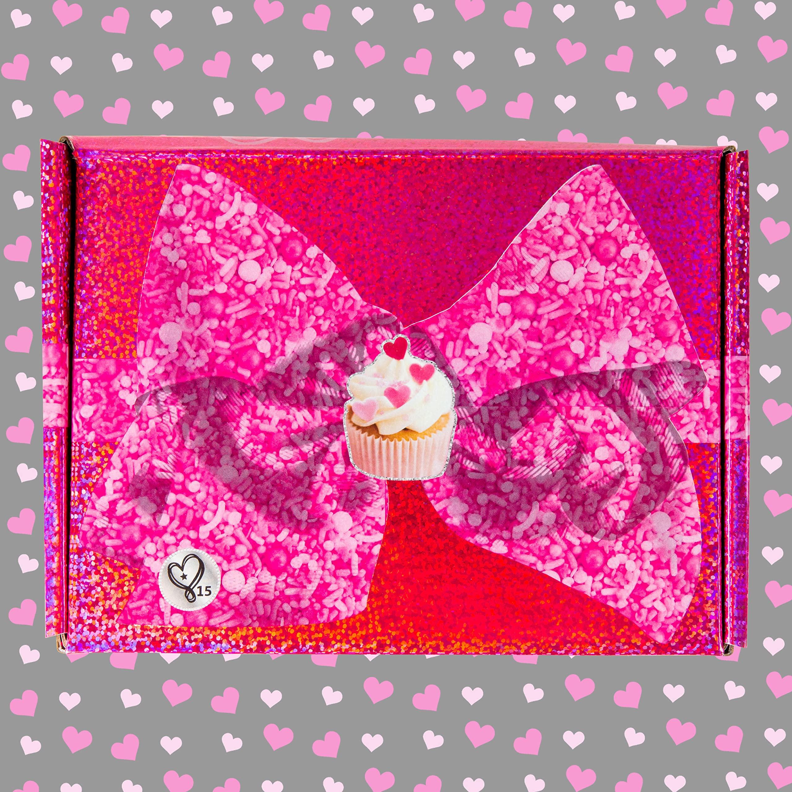 JoJo Siwa Signature Jojo Siwa Bows - Exclusive Hair Bow Collection #15 - Large Limited Edition Bow, Collector\'s Pin & Accessories in Giftable Box