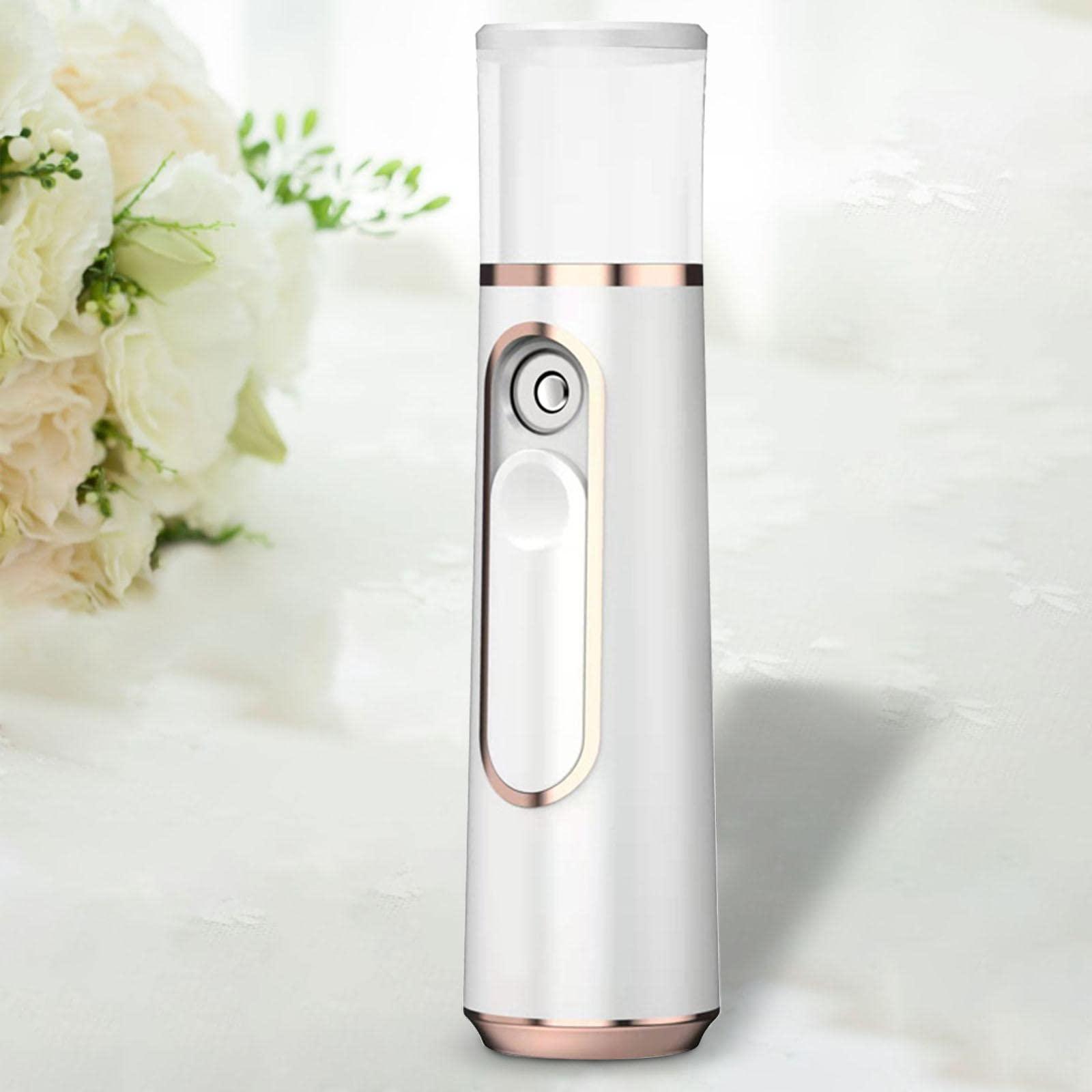 Milageto Portable Facial Mister Moisturizer Steamer Refreshing Sprayer for Travel