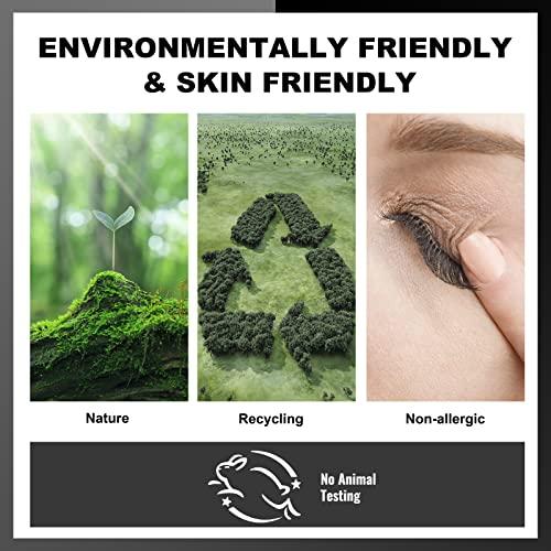 Erinde Erinde White Gel Eyeliner, Waterproof Long Lasting Cream Eyeliner Gel Pot, High-Intensity Pigments Smudge-Proof Eye Liner Makeup, Water-Resistant Eyeliner with 2PCS Brushes 04# White