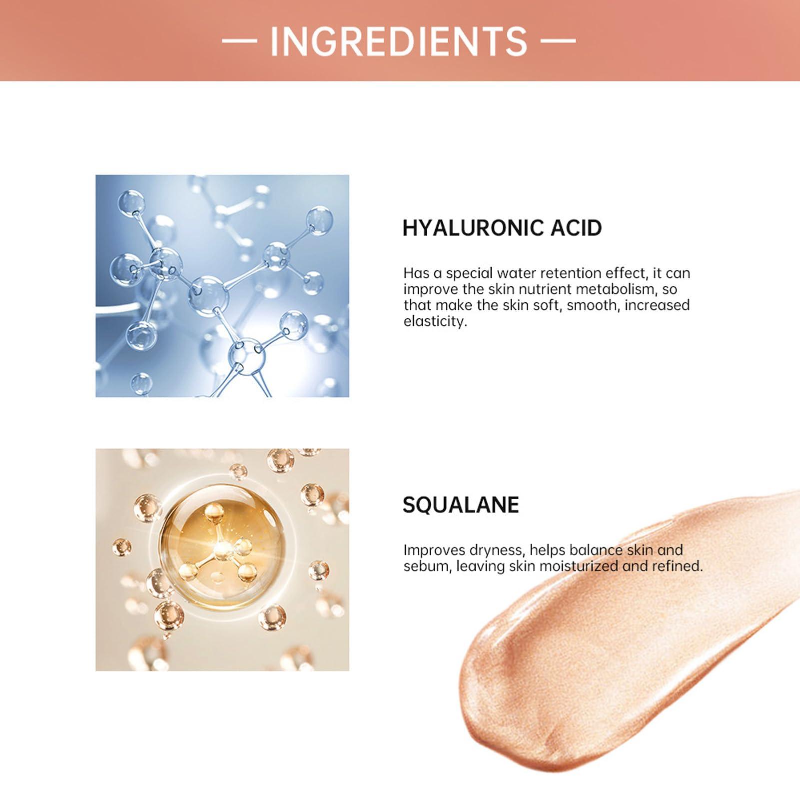 Generic Liquid Highlighter, Liquid Luminizer Water Like Texture 31.5ml Sweat Proof Refreshing for Makeup (#2)