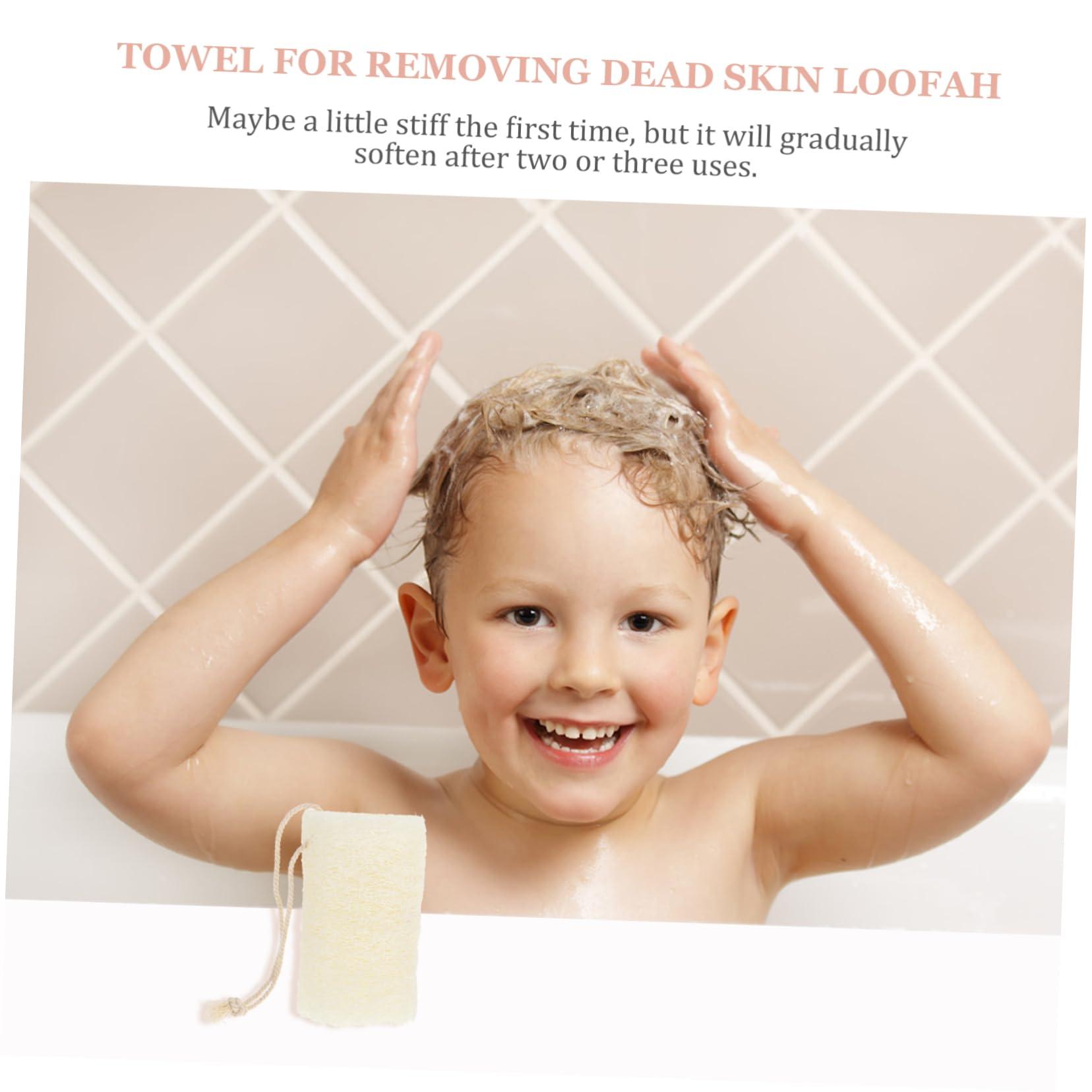 SOESFOUFU SOESFOUFU Loofah Sponges 3 Pack Natural Loofah Dish Sponge Non-Slip Handmade Versatile for Bath Kitchen Use