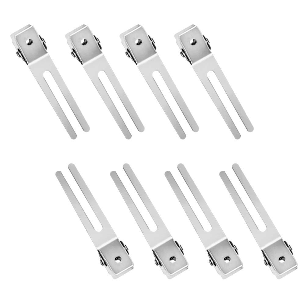 DanziX DanziX 100Pcs Styling Hair Clips,Double Prong Curl Clips,Pin Curl Clips for Hair, Alligator Roller Clip,Duckbill Long Hair Clips for Salon Hair Extensions