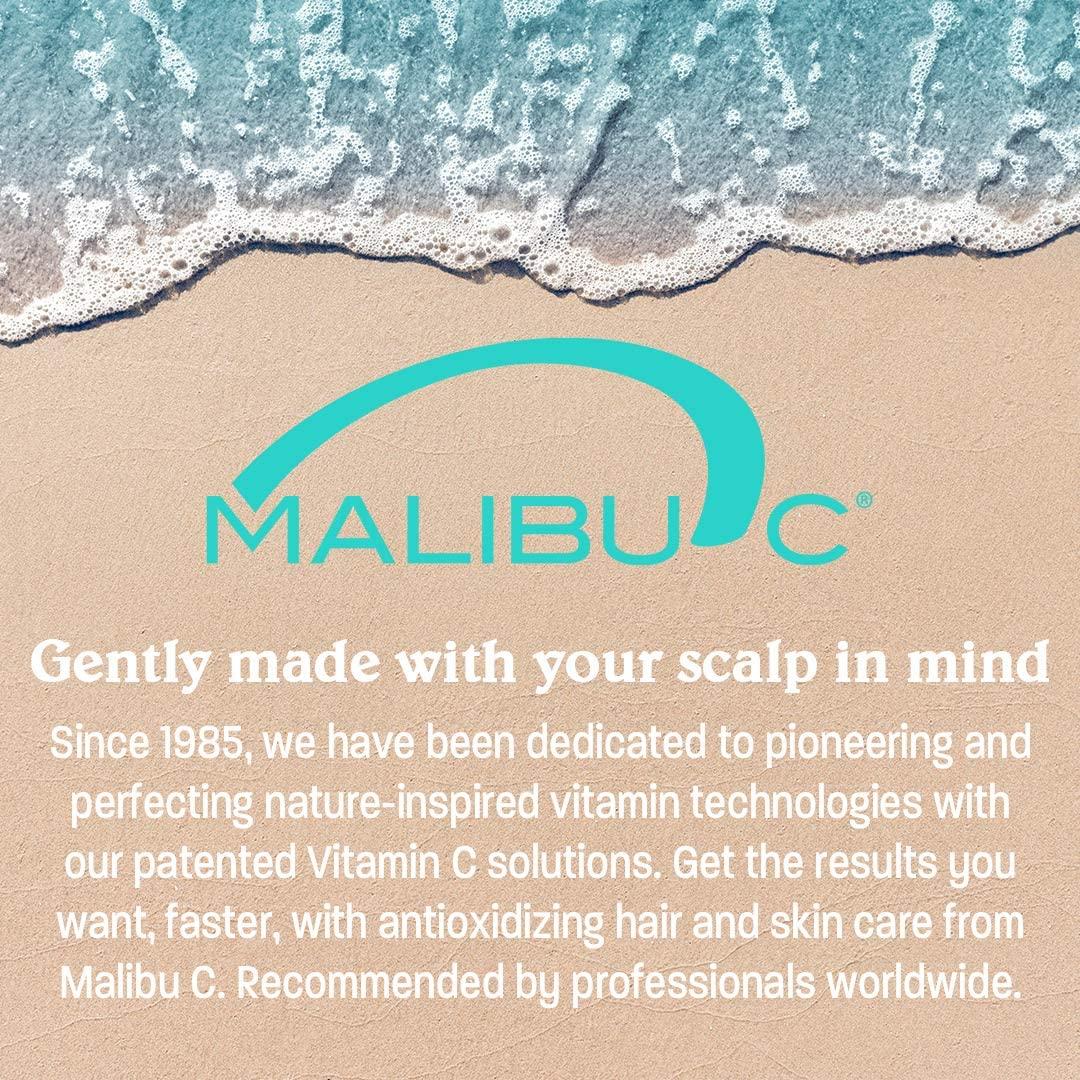 Malibu C Malibu C Wefts & Extensions Wellness Hair Remedy (1 Packet) - Removes Build Up + Prevents Hair Breakage - Prepares Natural Hair for Hair Extension Application