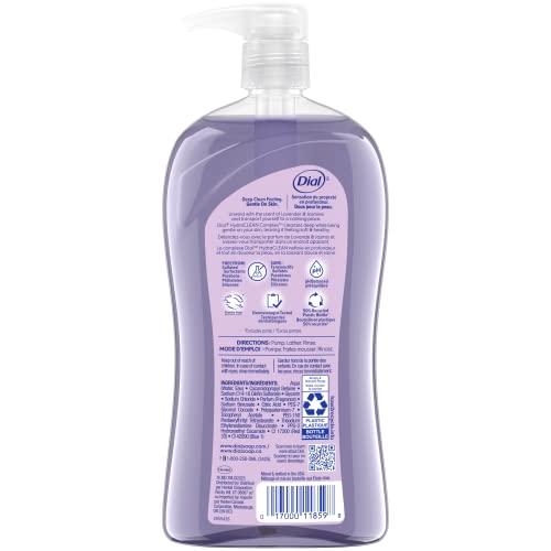 Dial Dial Body Wash, Calm & Soothe Lavender & Jasmine Scent, 32 fl oz (Pack of 2)