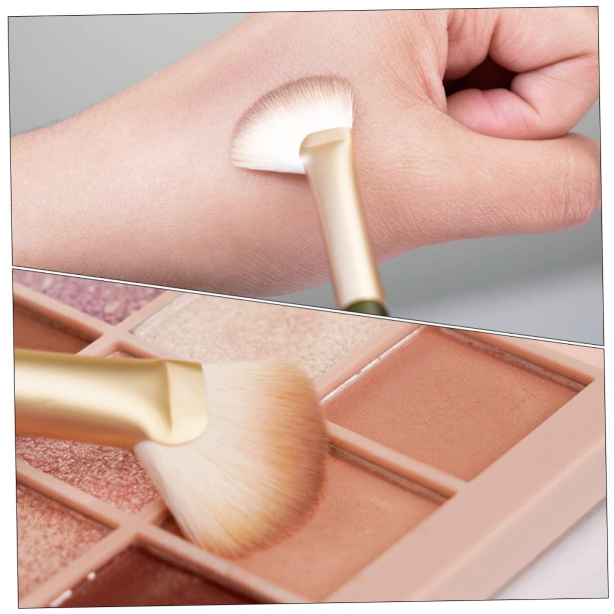 NOLITOY NOLITOY 4pcs Nose Shadow Brush Contour Brush for Nose Makeup Nose Contour Brush Nose Contour Kit Brow Contour Nose Brush Blush Brush Nose Contour Sponge Mask Face Artificial Fiber