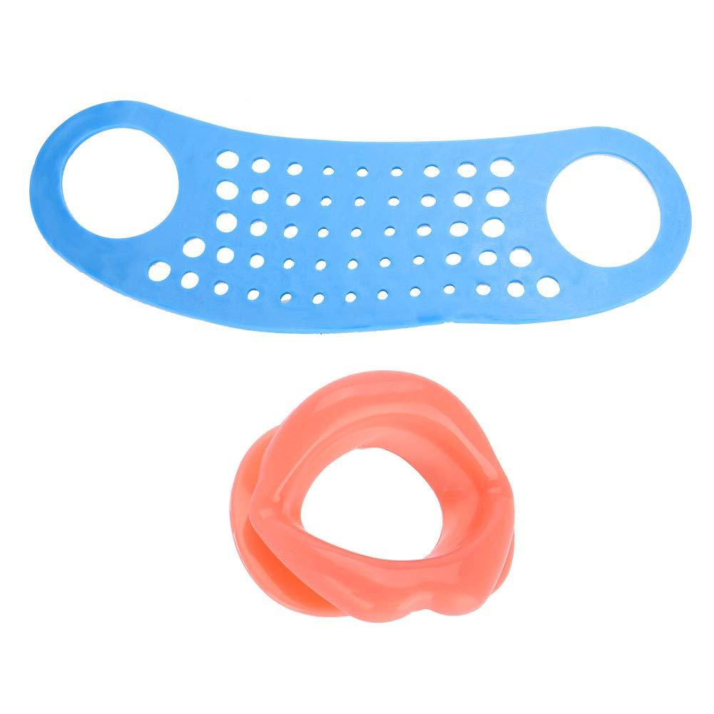 Sonew Face Sleeping Lifting Hammock Lips Trainer Smile Corrector Silicone Face Lifting Chin Belt Exercise Mouth Muscle Tightener Tightening Anti Wrinkle Tool