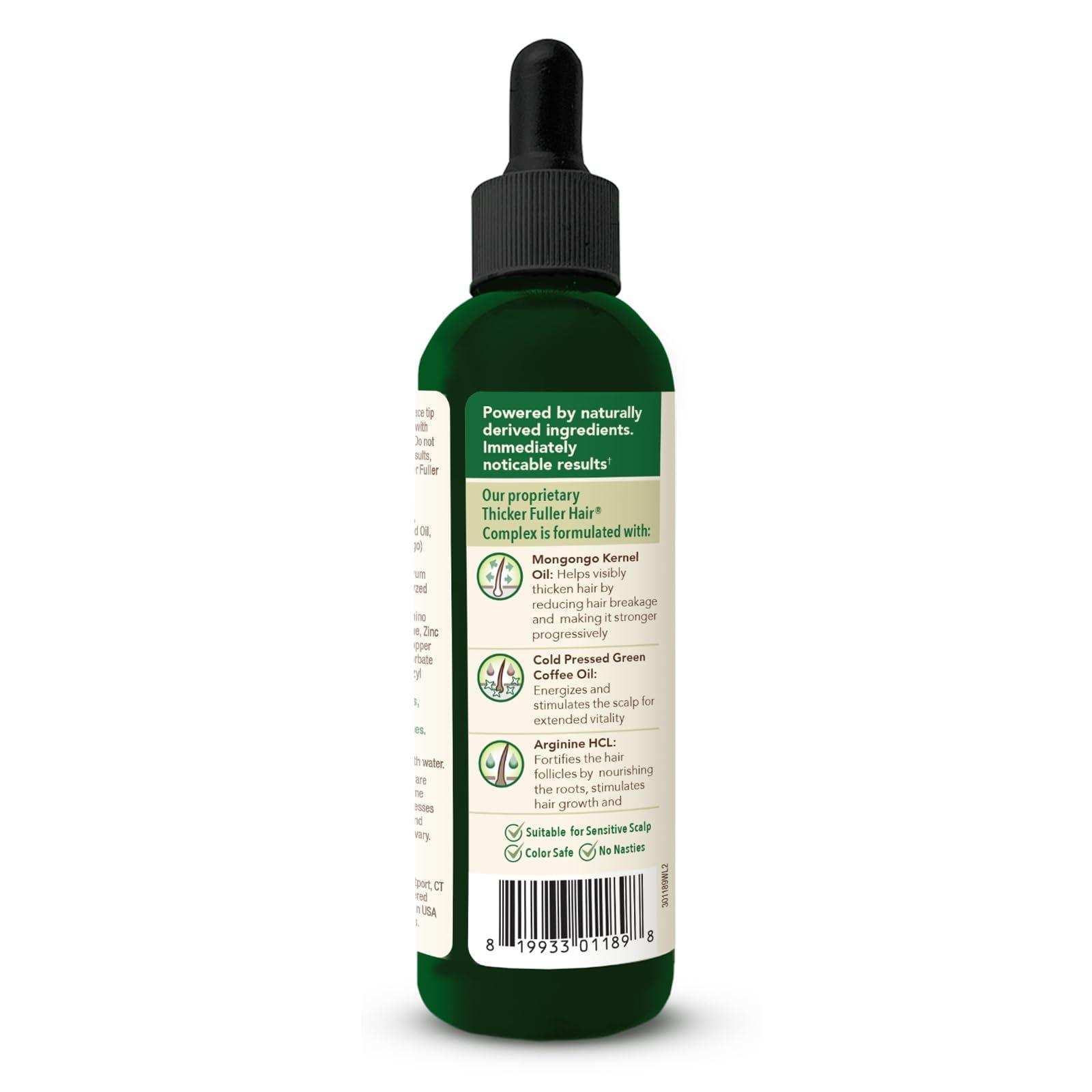 Thicker Fuller Hair Thicker Fuller Hair Set - Cleansing Shampoo - Root Boosting Leave-In Treatment - Hair Thickening Serum - Clarifying, Cleaning Formula - Natural Volume Booster - Fights Breakage - 3 pc