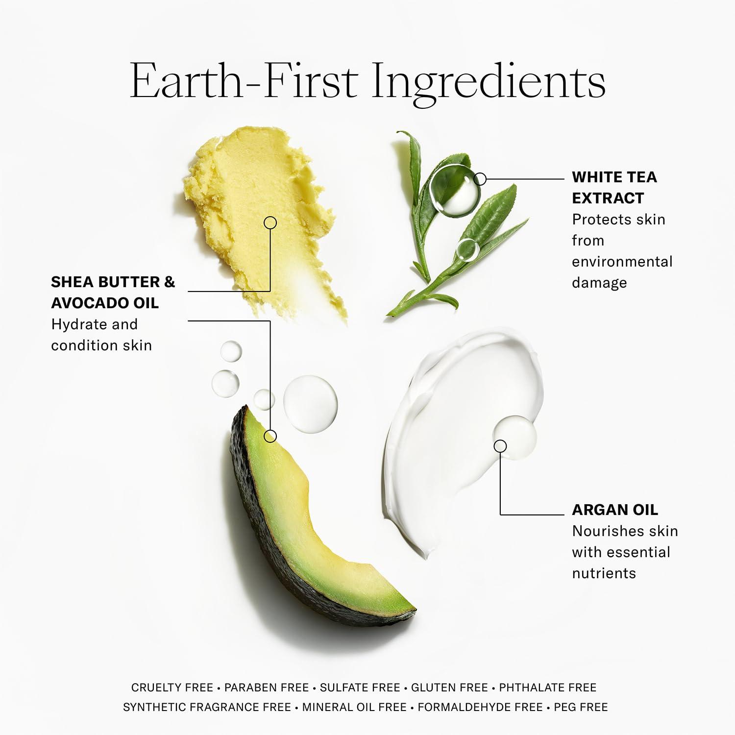 Josie Maran Josie Maran Whipped Argan Oil Body Butter - Hydrate, Soften & Revitalize Skin with Argan Oil, Shea Butter, Avocado Oil & Fatty Acids - Dry Skin Body Moisturizer - Lavender Citrus (8 fl oz / 236 ml)