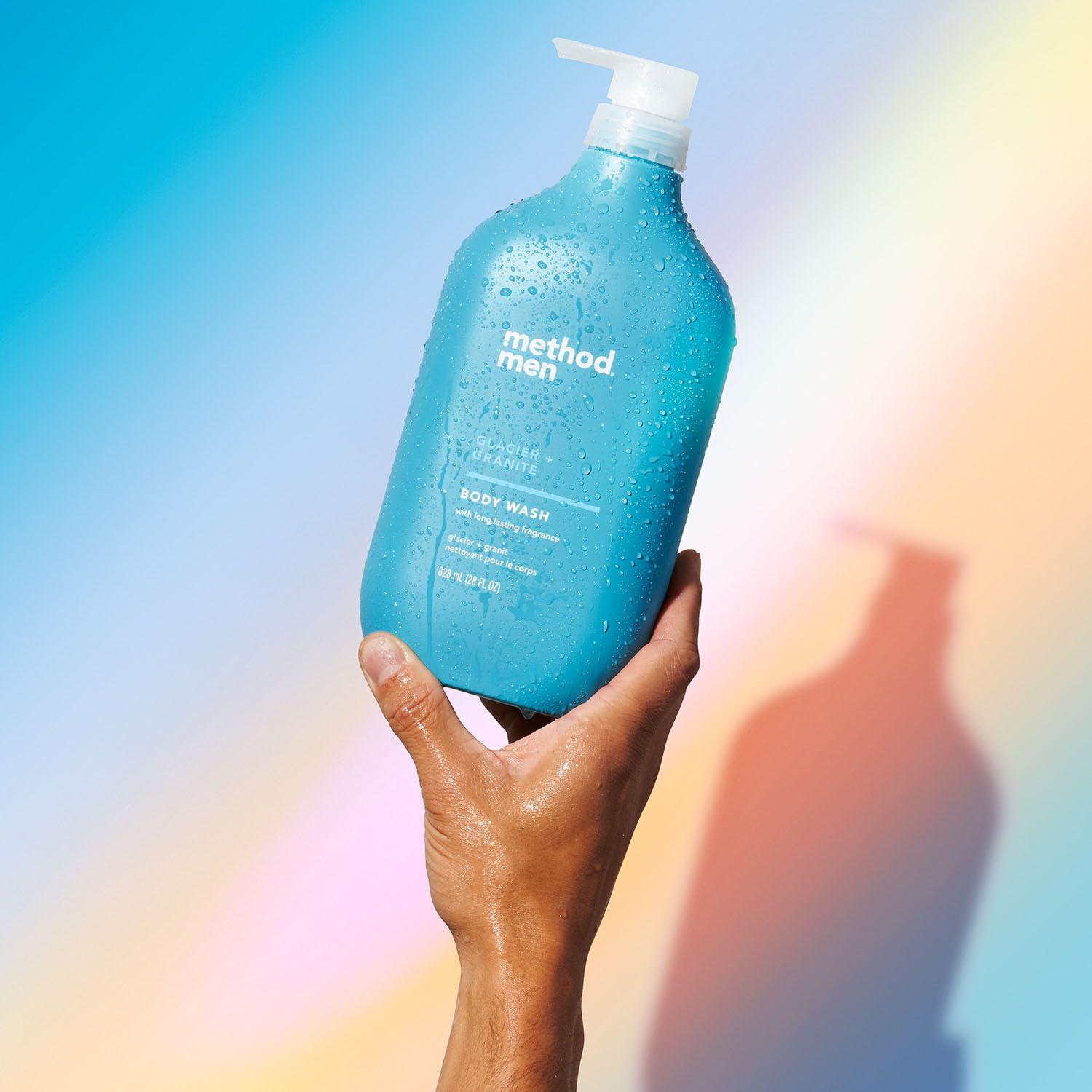 Method Method Men Body Wash, Glacier + Granite, Paraben and Phthalate Free, 28 FL Oz (Pack of 1)