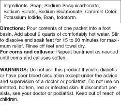 Kitoo Johnson\'s Foot Soap 8 Pkts