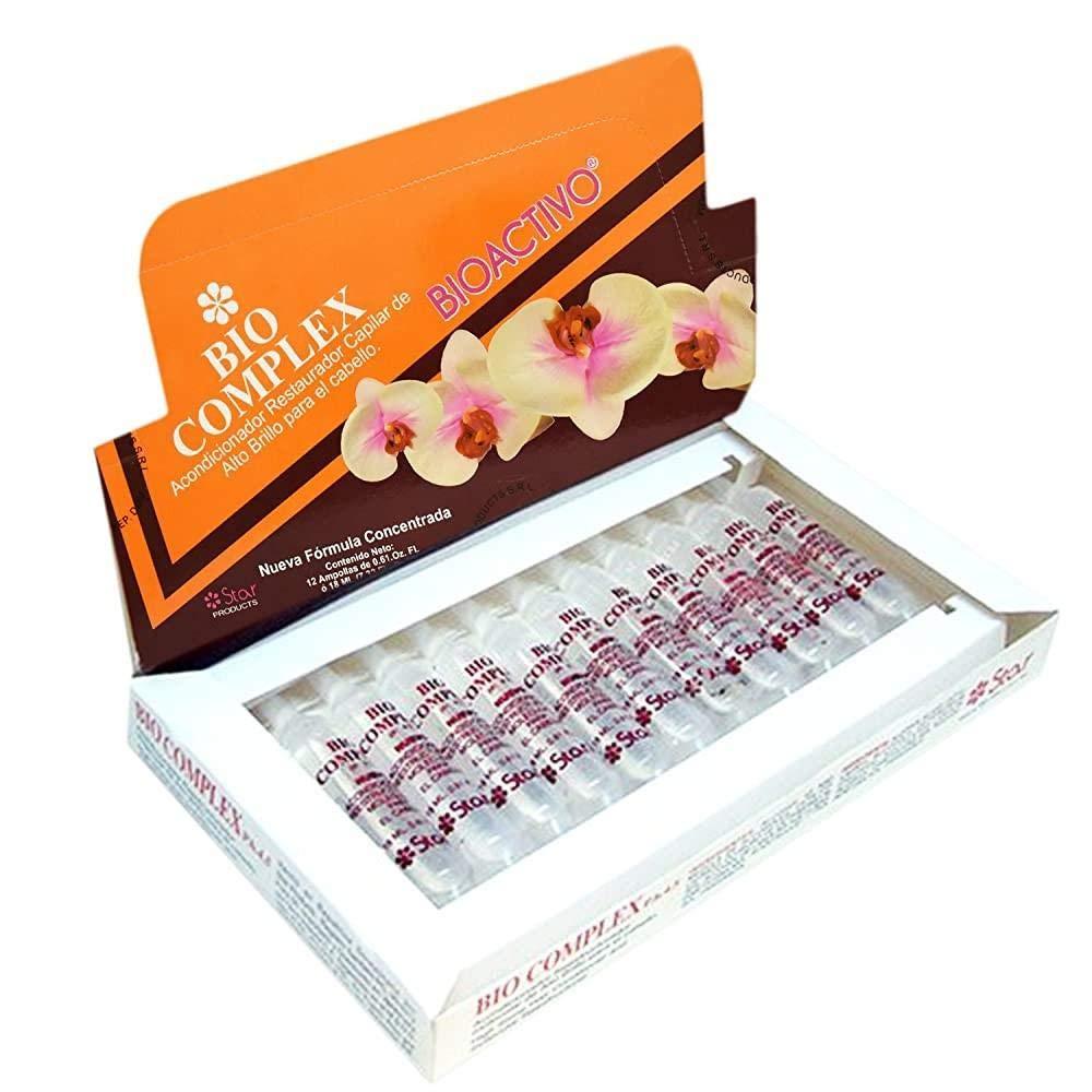 Star B Star Bio Complex High Shine Hair Conditioner,Pack of 12 EA