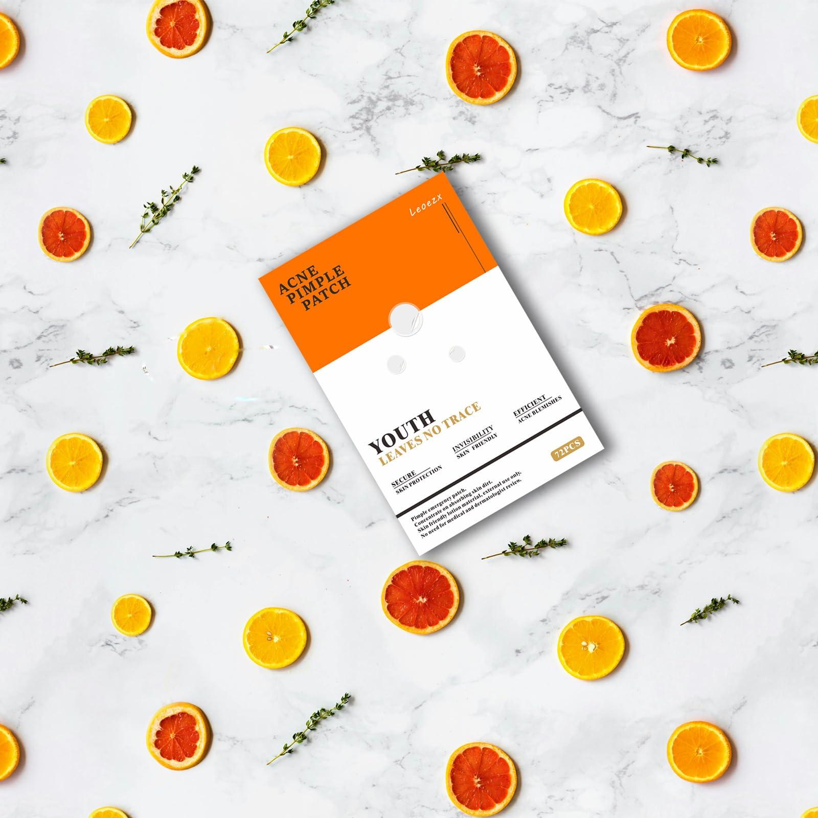 Leoezx Leoezx Acne Pimple Patches 72 Pcs,Acne Spot Dots,Facial Acne Patch,Hydrocolloid Acne Patch for Face,All Skin TypesAcne Patch & Pimple Patch