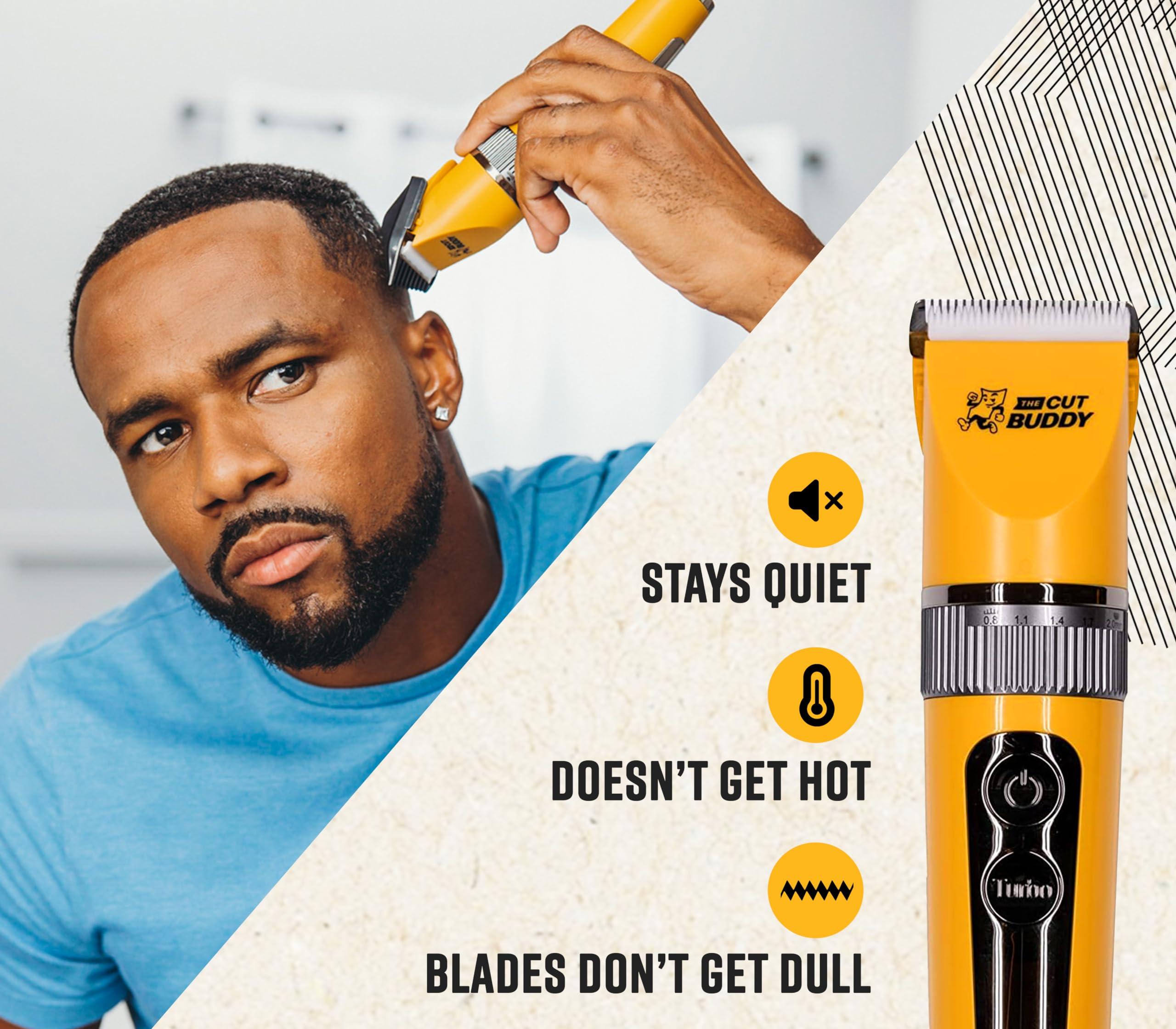 The Cut Buddy The Cut Buddy Clipper & Grooming Set + Mini Compact Foil Electric Face & Head Shaver for Men