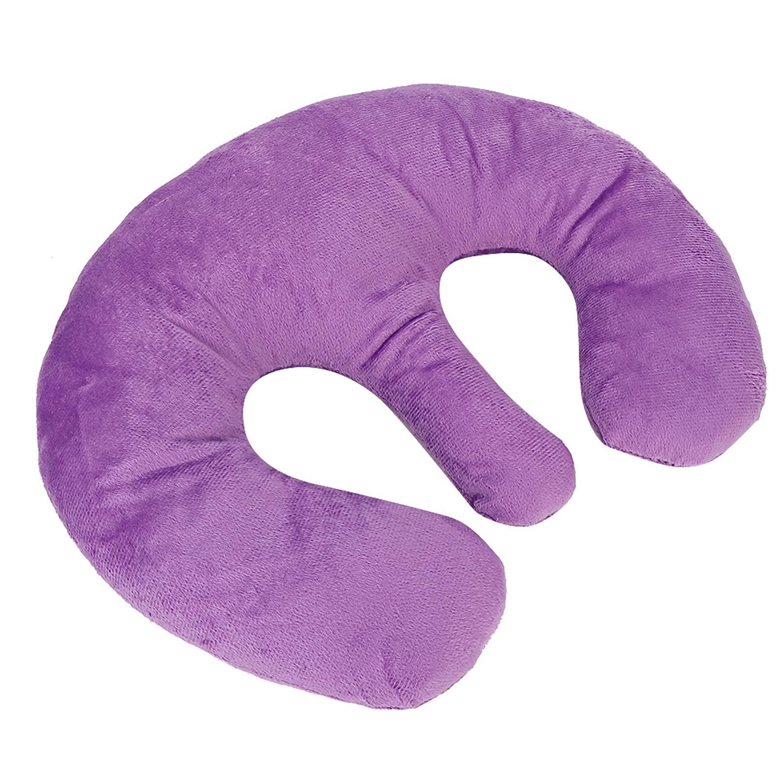 Agatige Agatige Almohada para Camilla, Soft Chest Pillow Pad Breast Support Cushion Professional Massage Equipment for Beauty Salon, Spa Massage Relaxing(Purple)