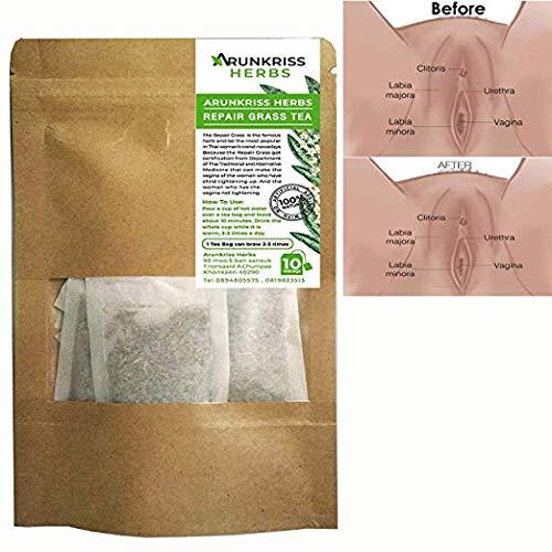 Arunkriss Herbs Arunkriss Herbs The Repair Grass 10 Teabags Tightening Natural Herb Firming and Repair for Women
