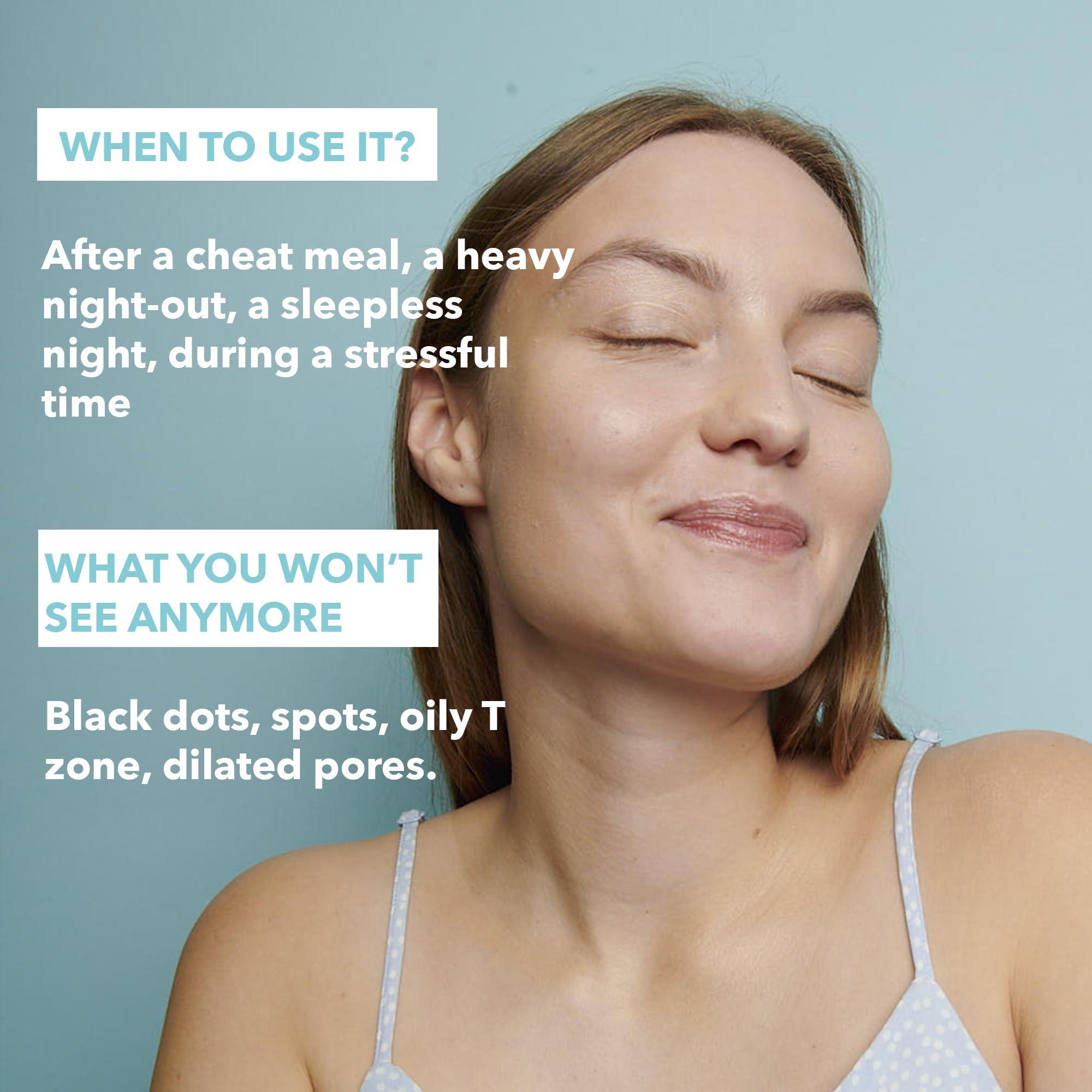 RARE Paris RARE Paris - Carbone Glac - Purifying Carbon Black Facial Sheet Mask - Cleanses & Tightens - With Hamamelis & Mallow - Purifying, Firming & Revitalizing - Multi-Active Serum Formula - 1 Pack